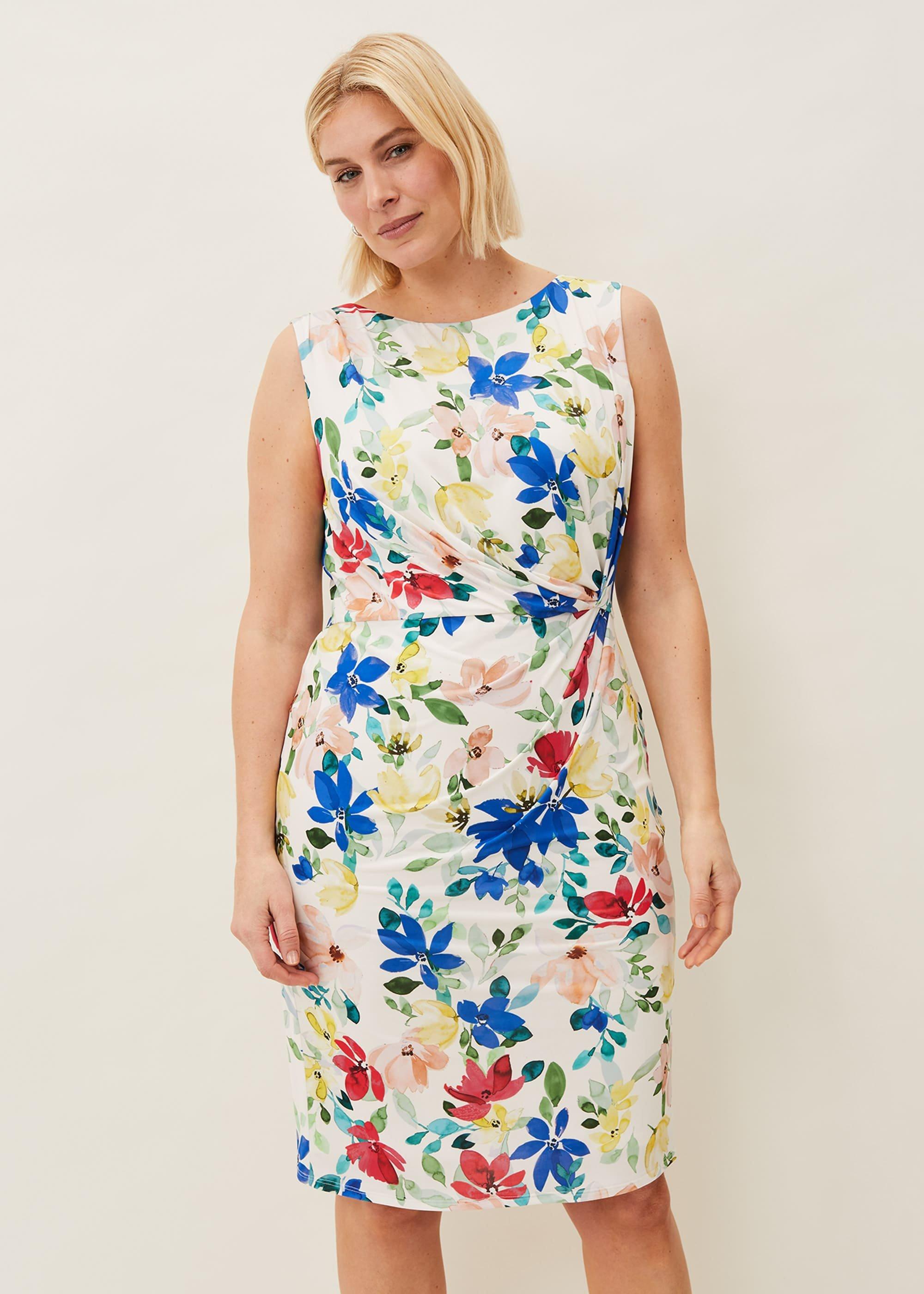Etta Printed Jersey Dress