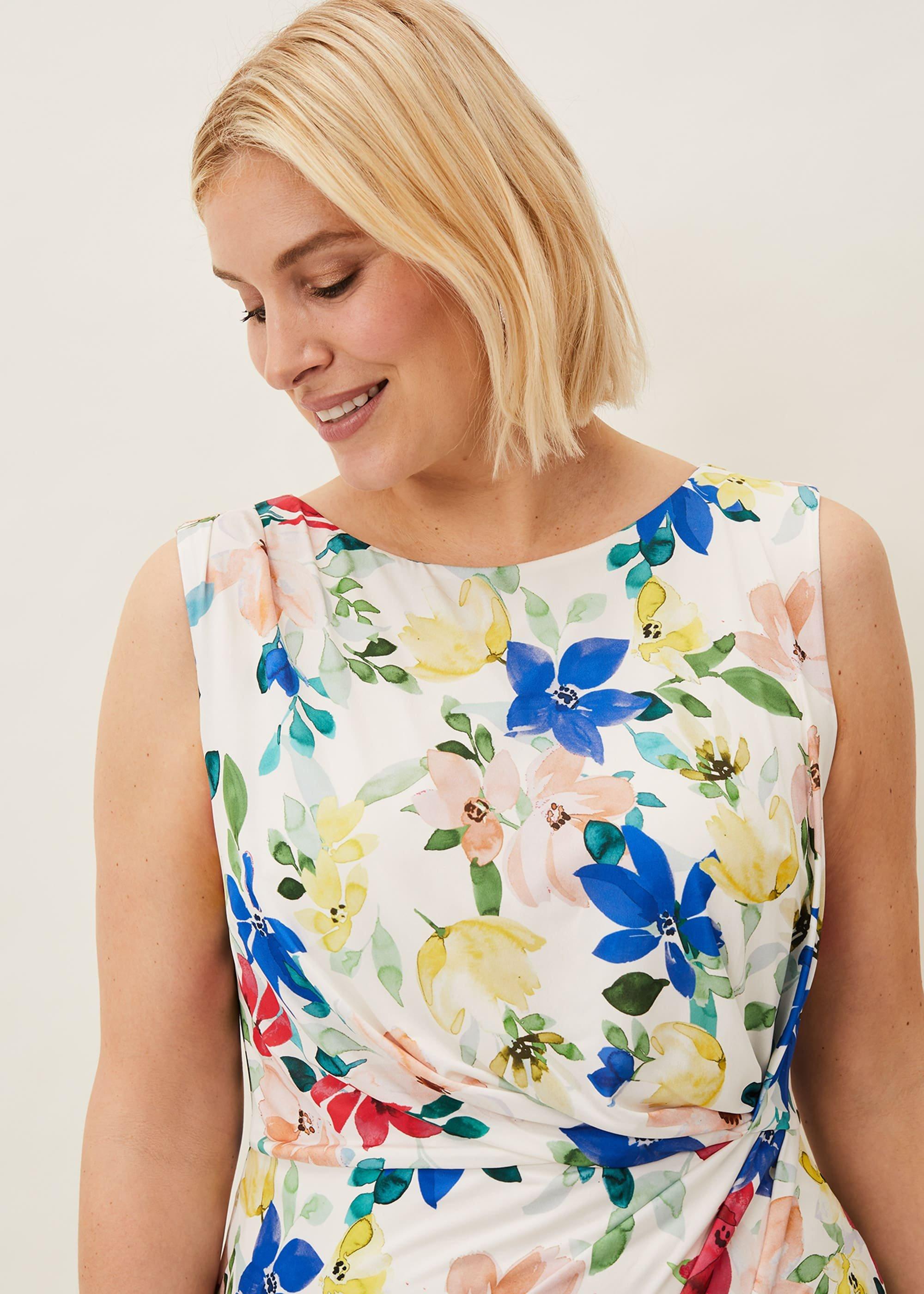 Etta Printed Jersey Dress