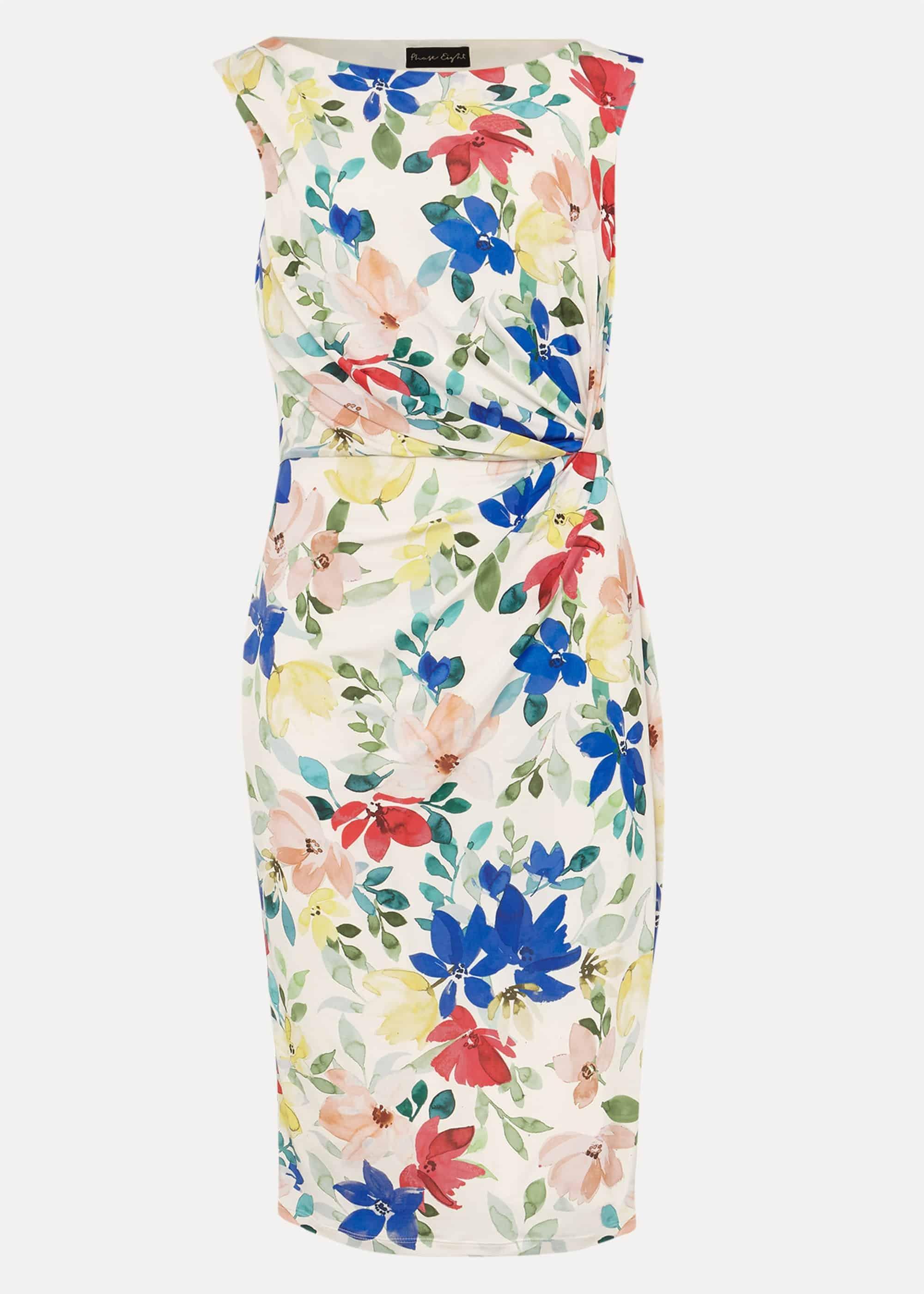 Etta Printed Jersey Dress