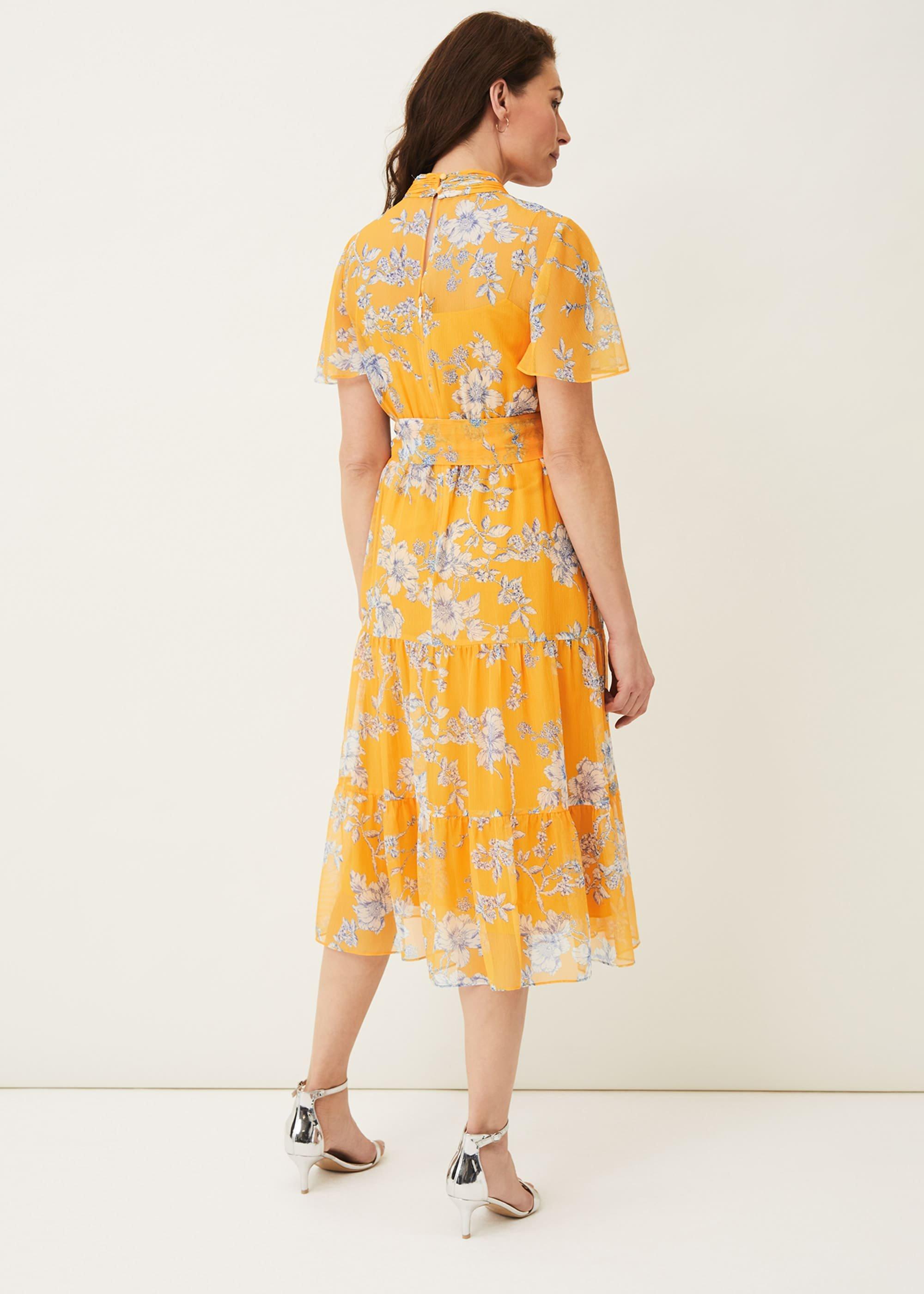 Emmalyn Tiered Georgette Dress