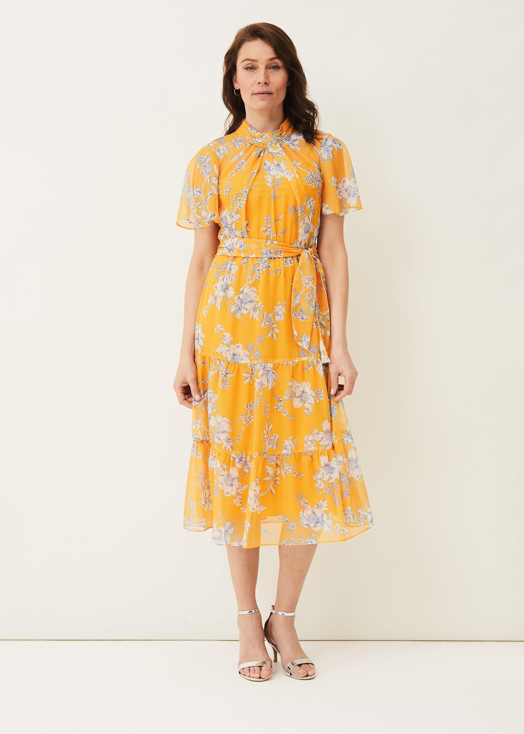 Emmalyn Tiered Georgette Dress