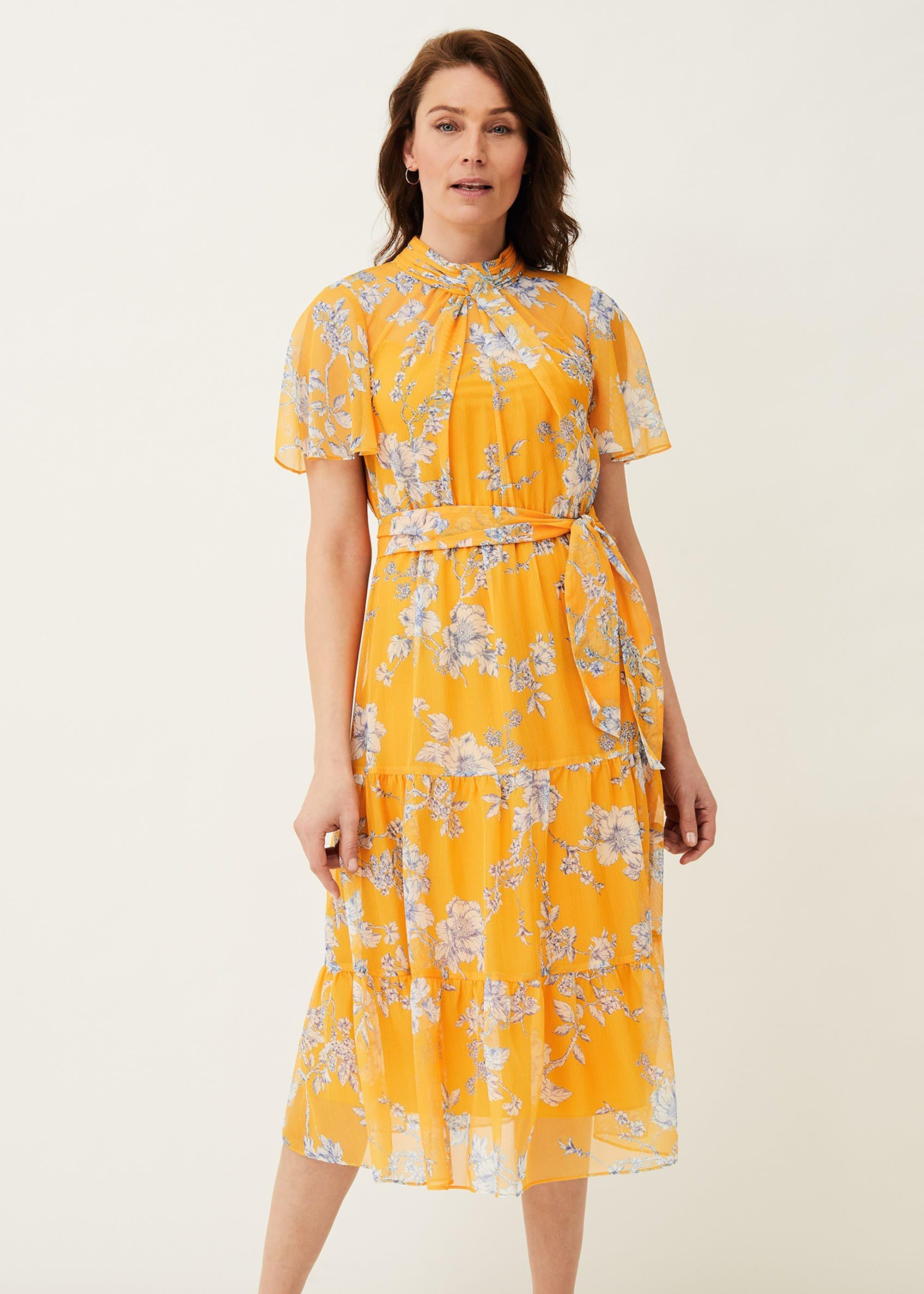 Emmalyn Tiered Georgette Dress