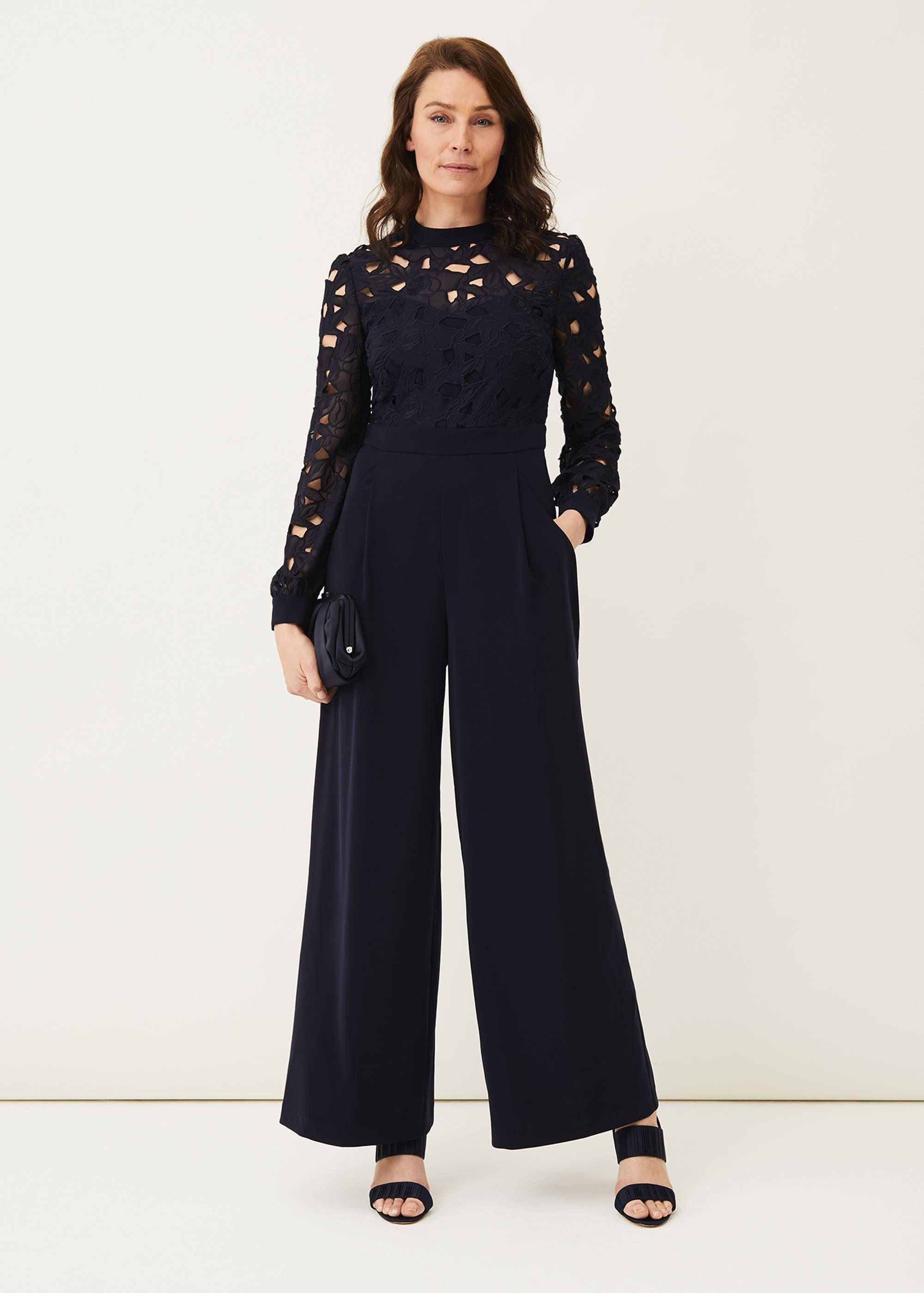 Gayle Lace Bodice Jumpsuit