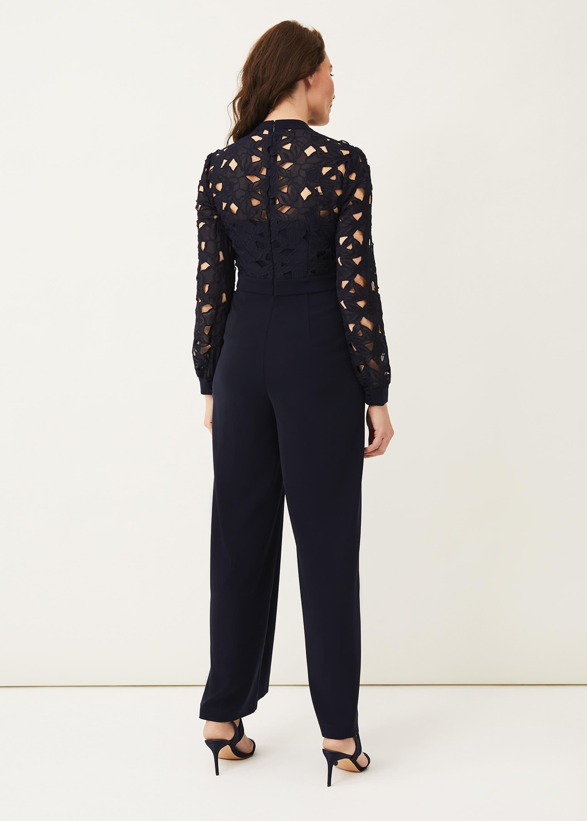 Gayle Lace Bodice Jumpsuit