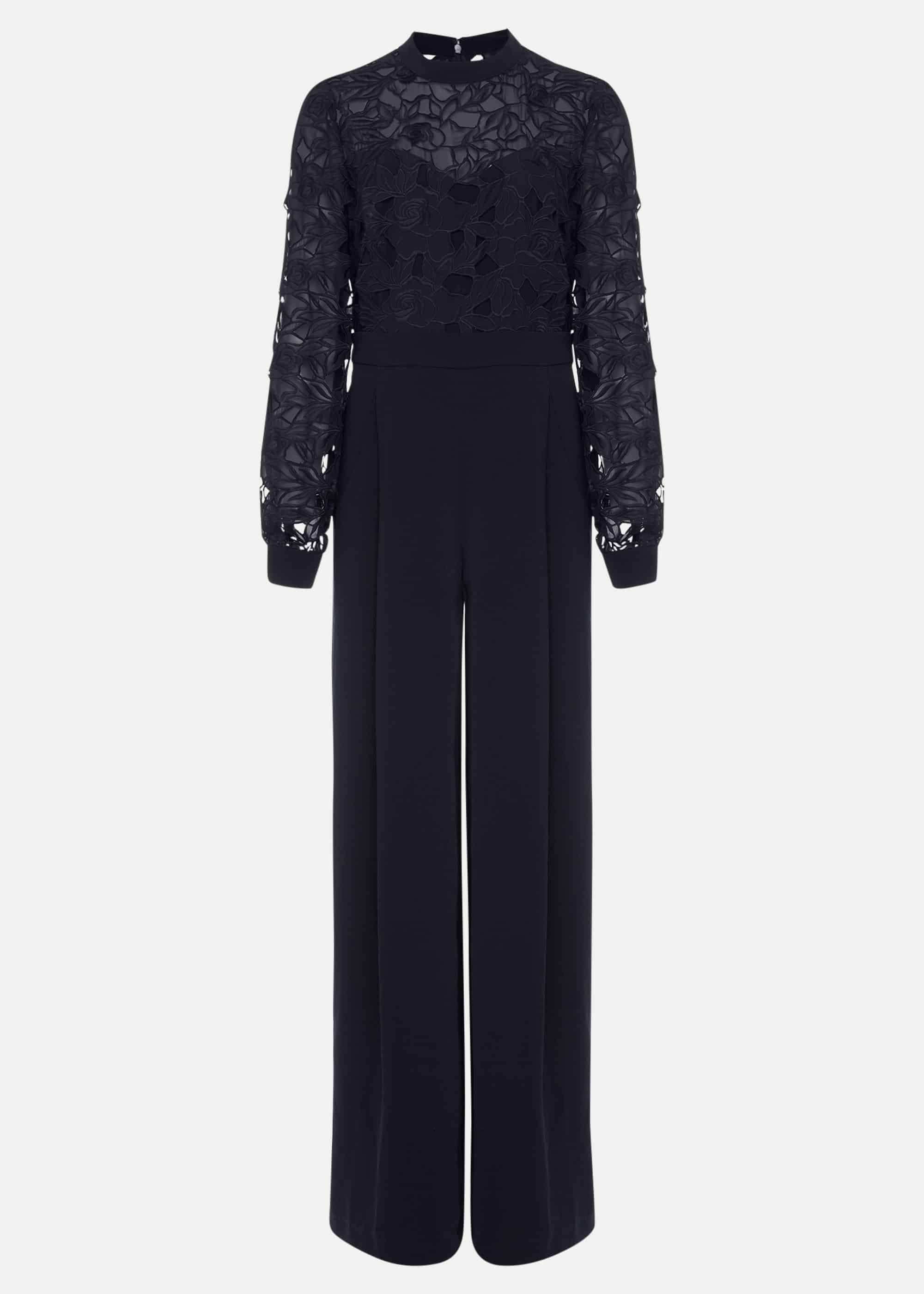 Gayle Lace Bodice Jumpsuit