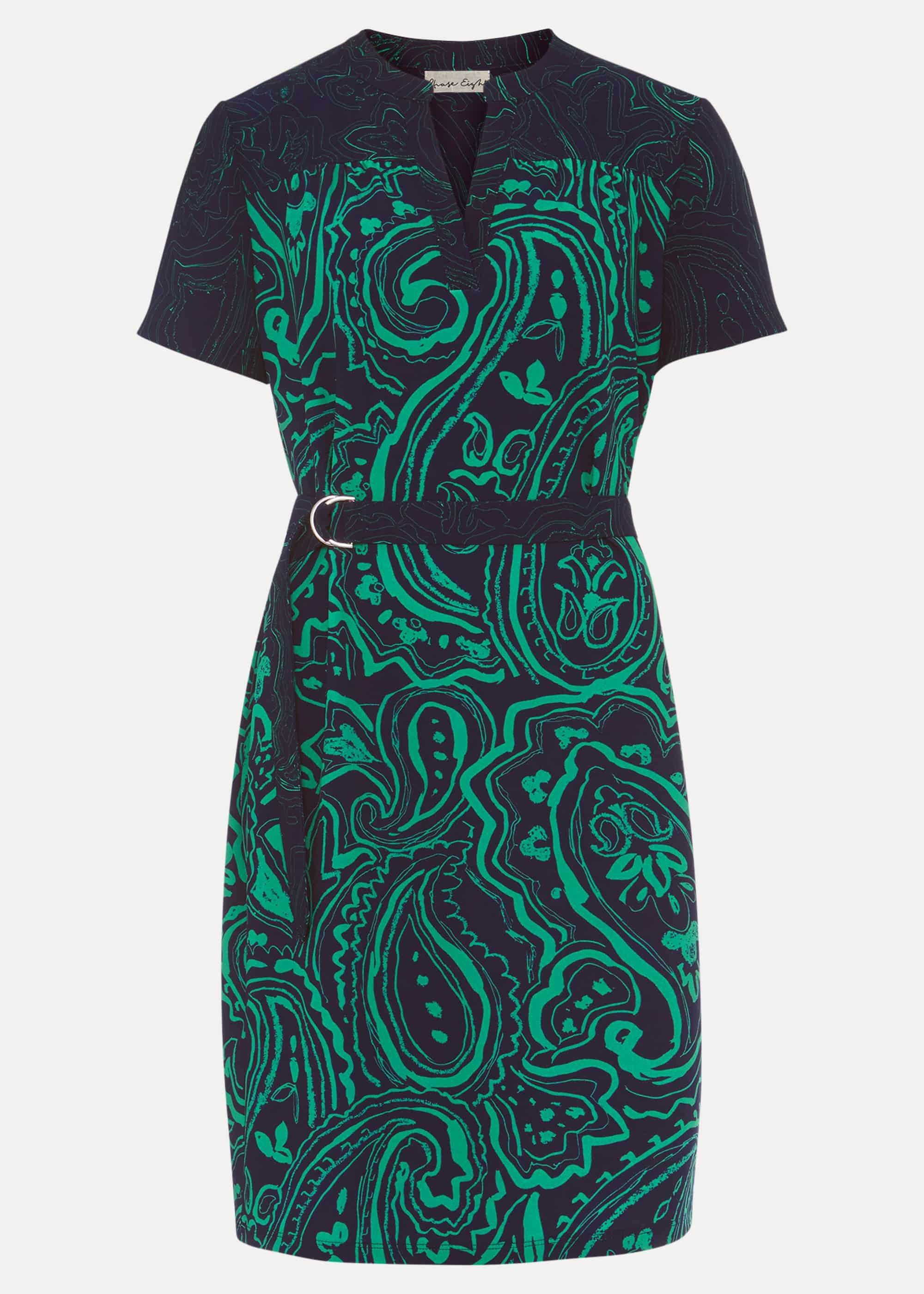 Samaya Paisley Print Tunic Dress