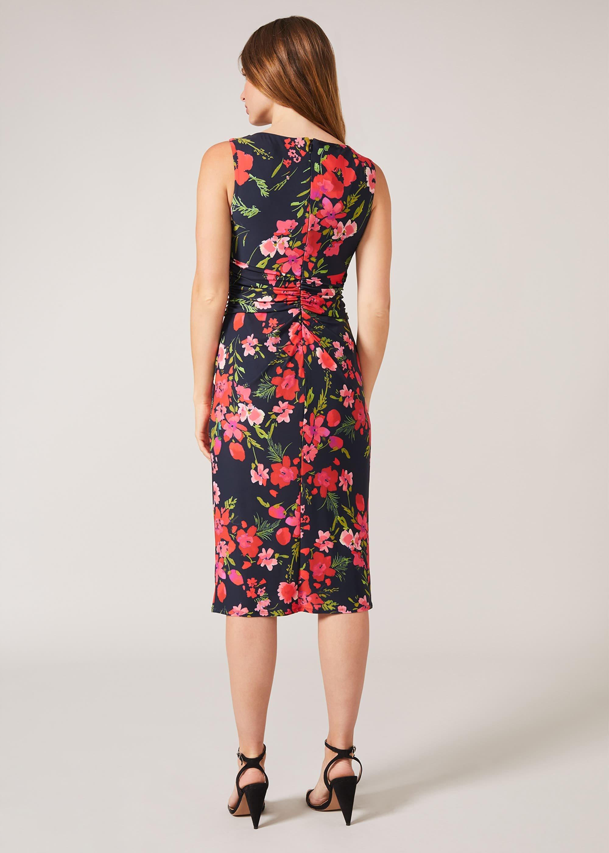 Catrin Floral Jersey Dress