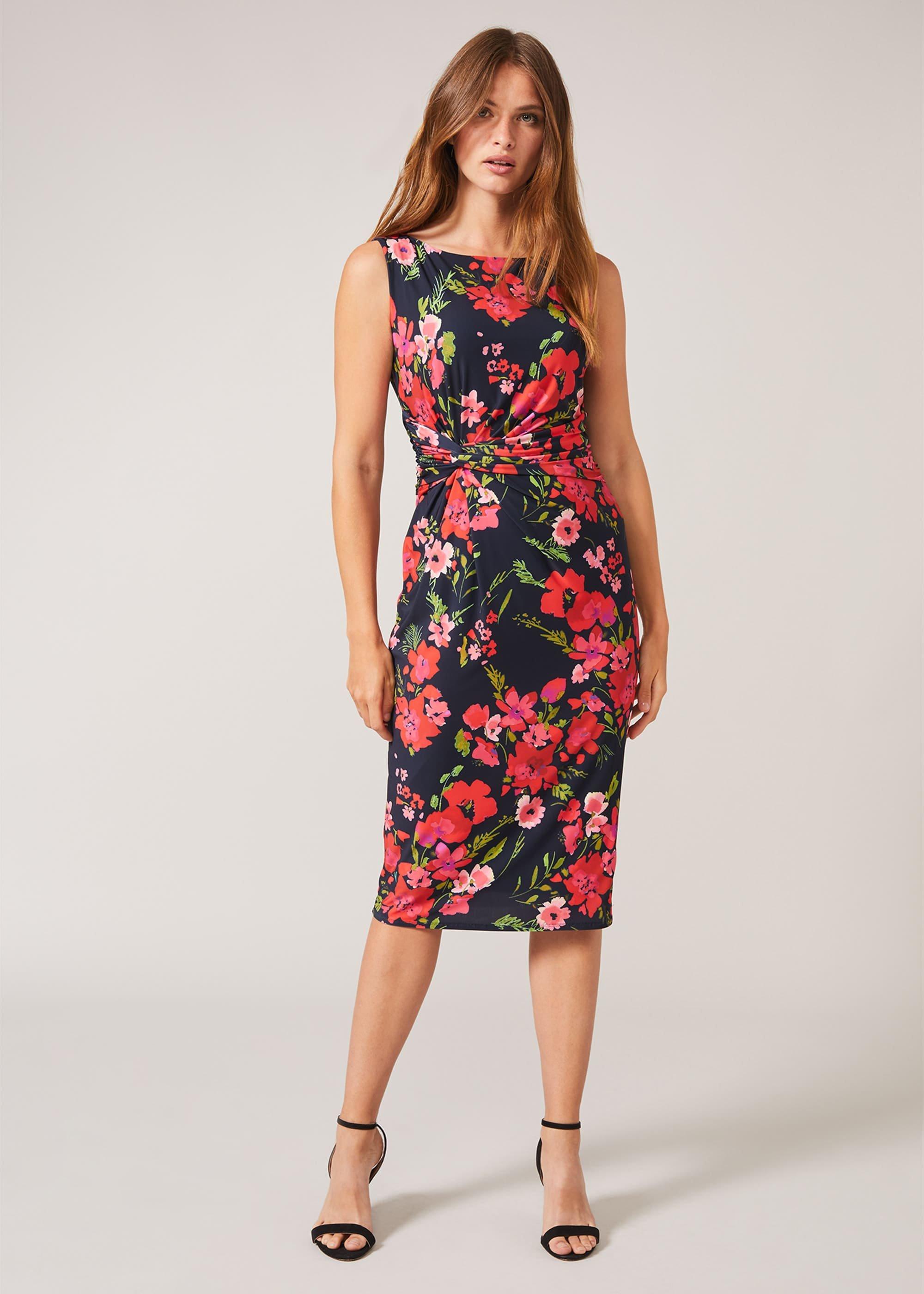 Catrin Floral Jersey Dress