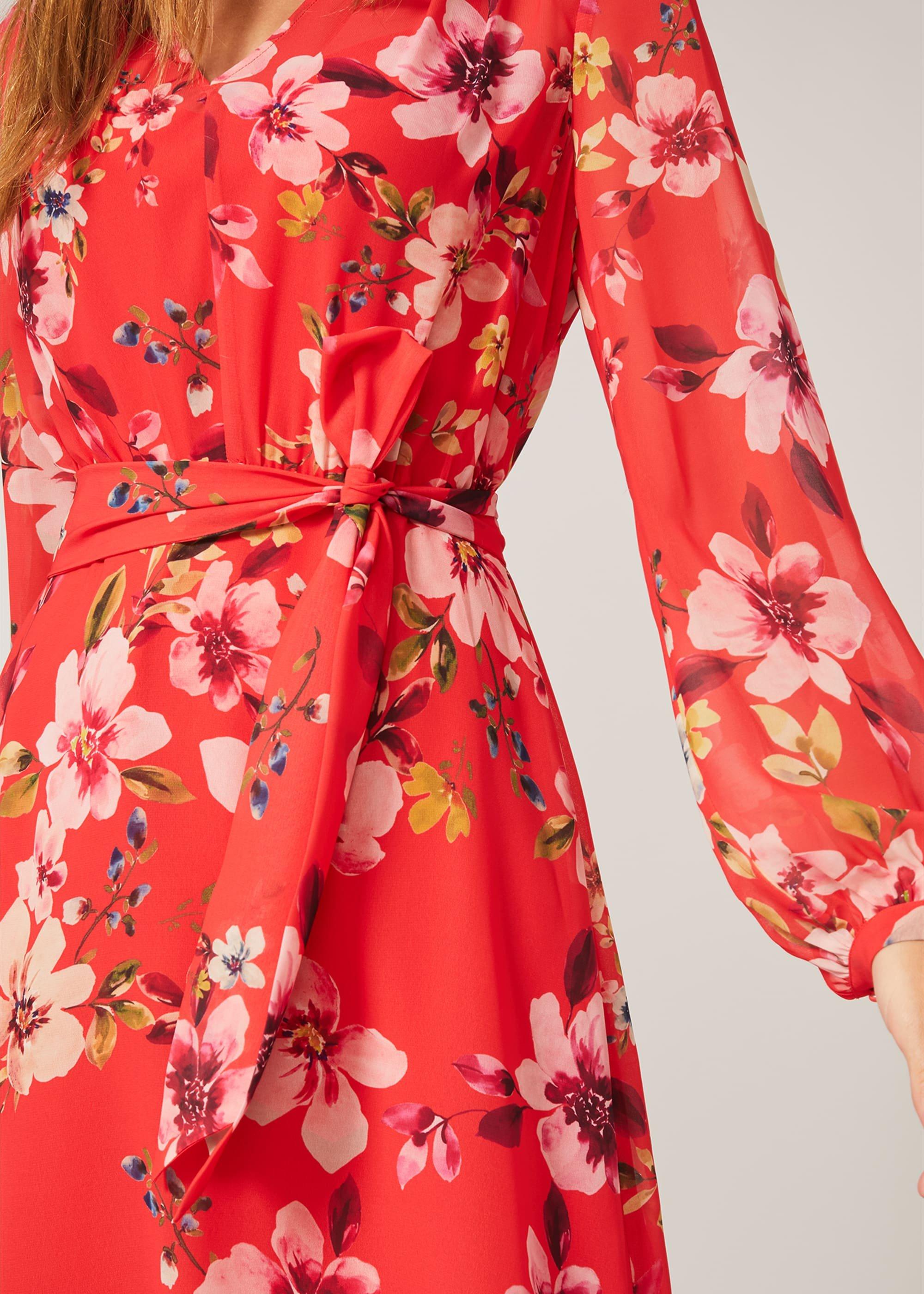 Bernadette Tiered Chiffon Dress