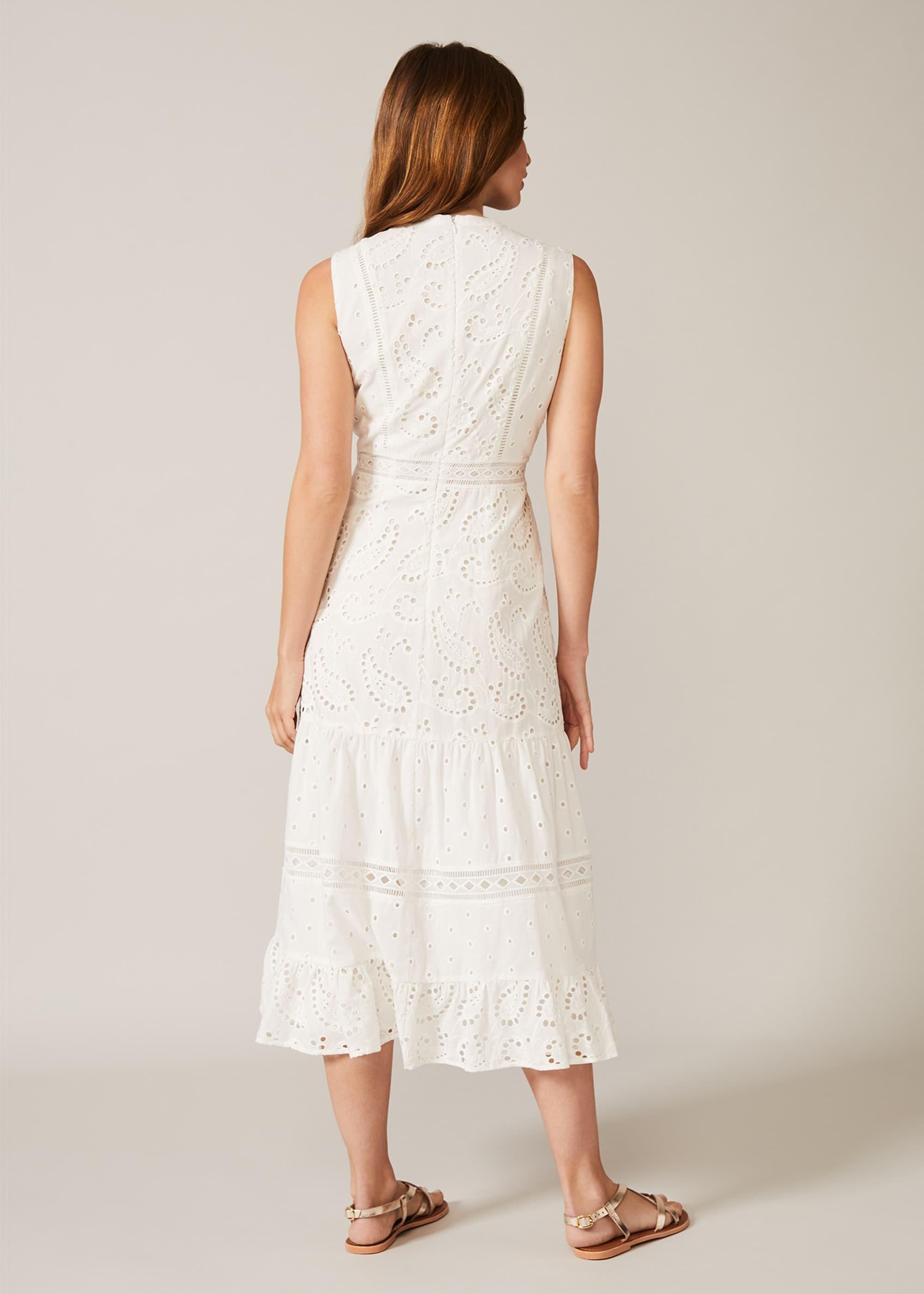 Lula Paisley Embroidered Dress