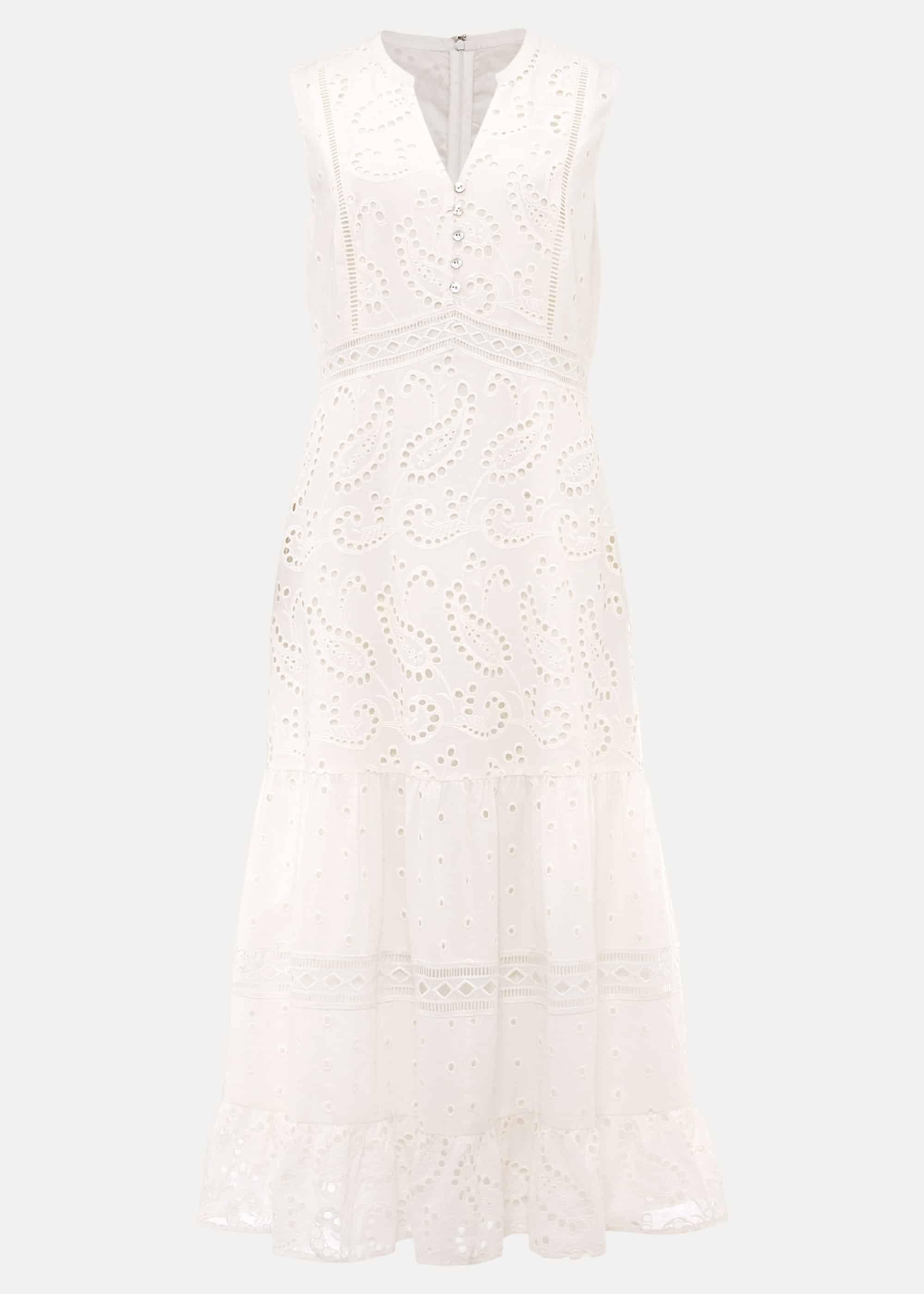 Lula Paisley Embroidered Dress