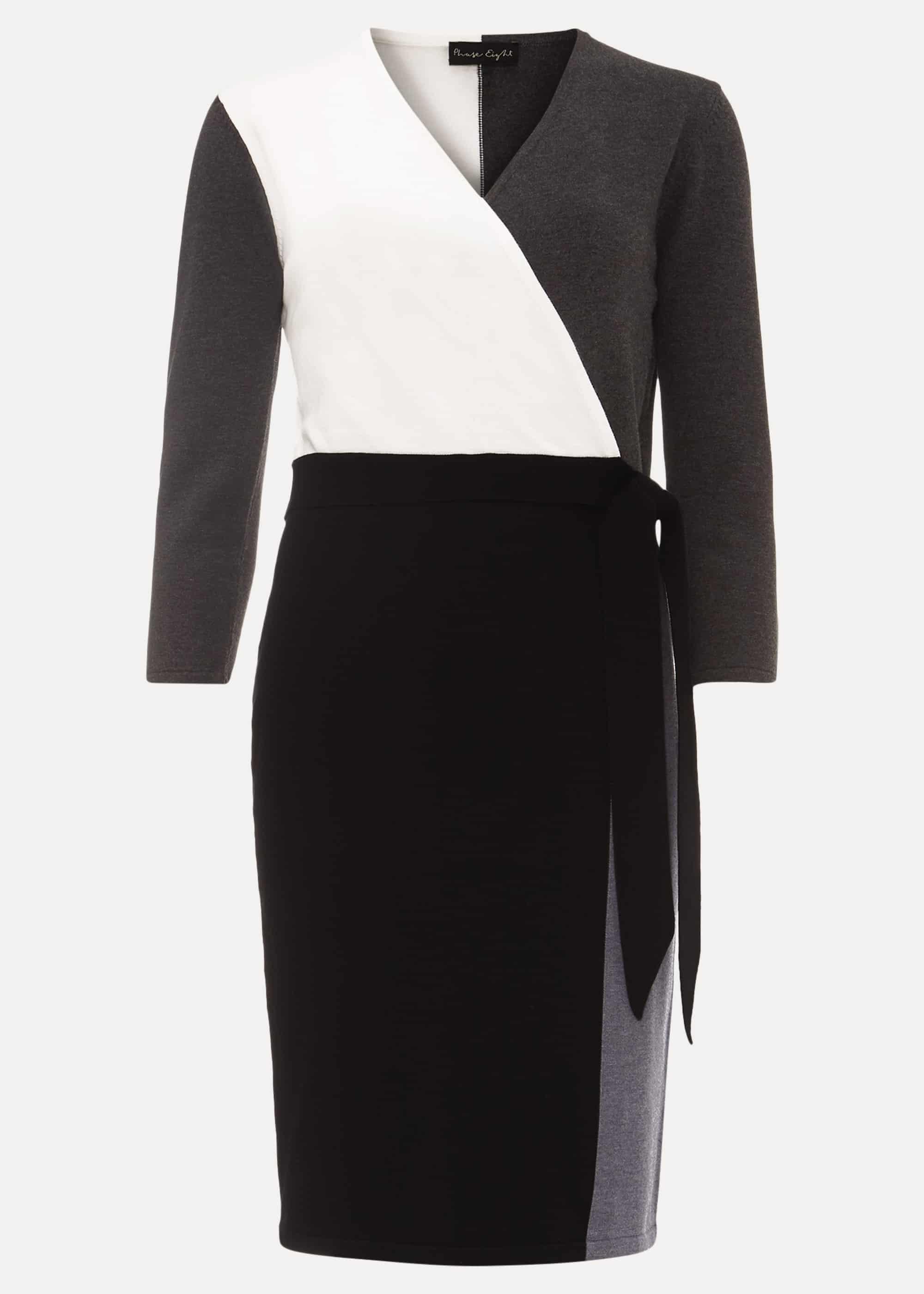 Bibi Colourblock Wrap Dress