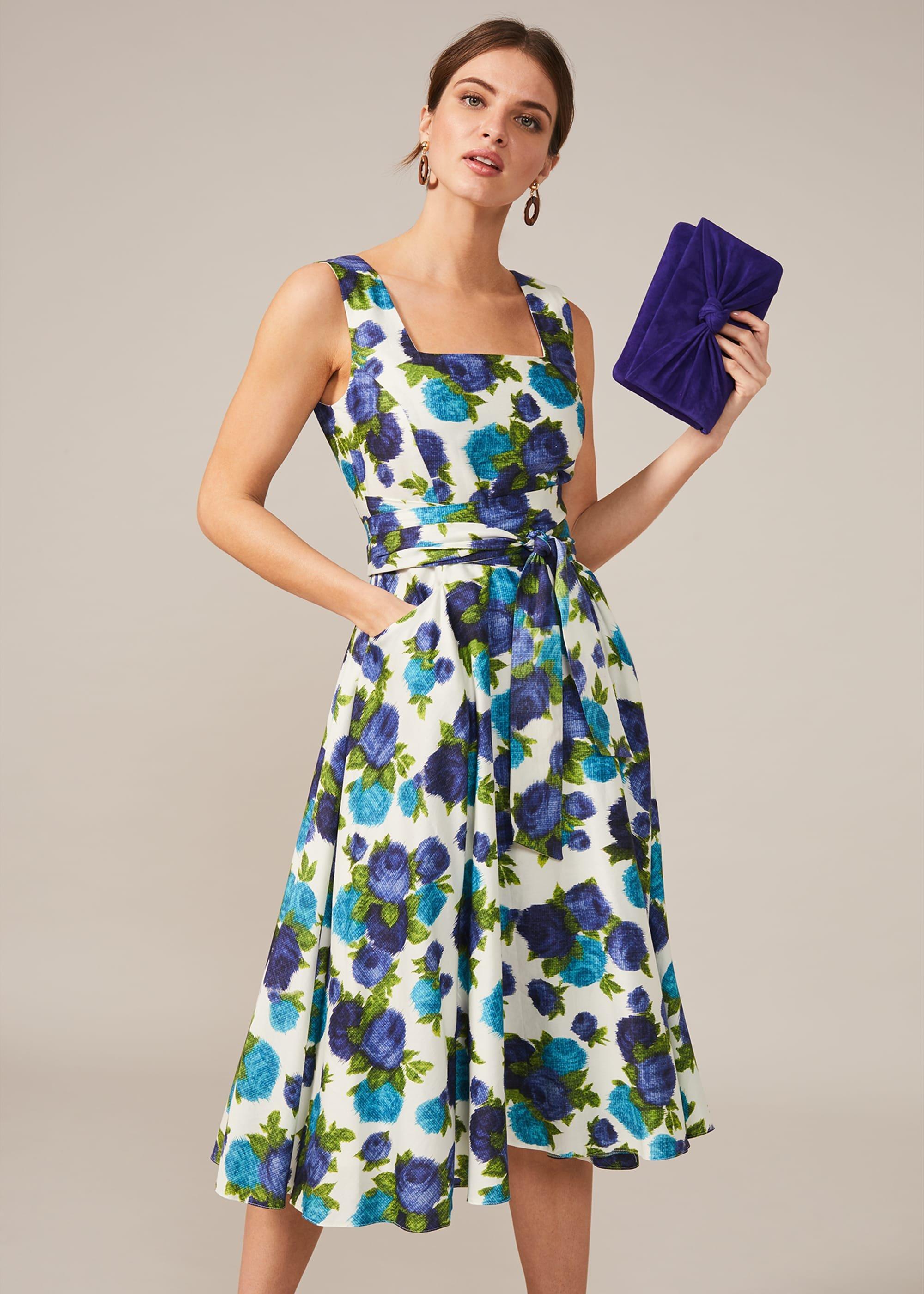 Janetta Rose Heritage Print Dress