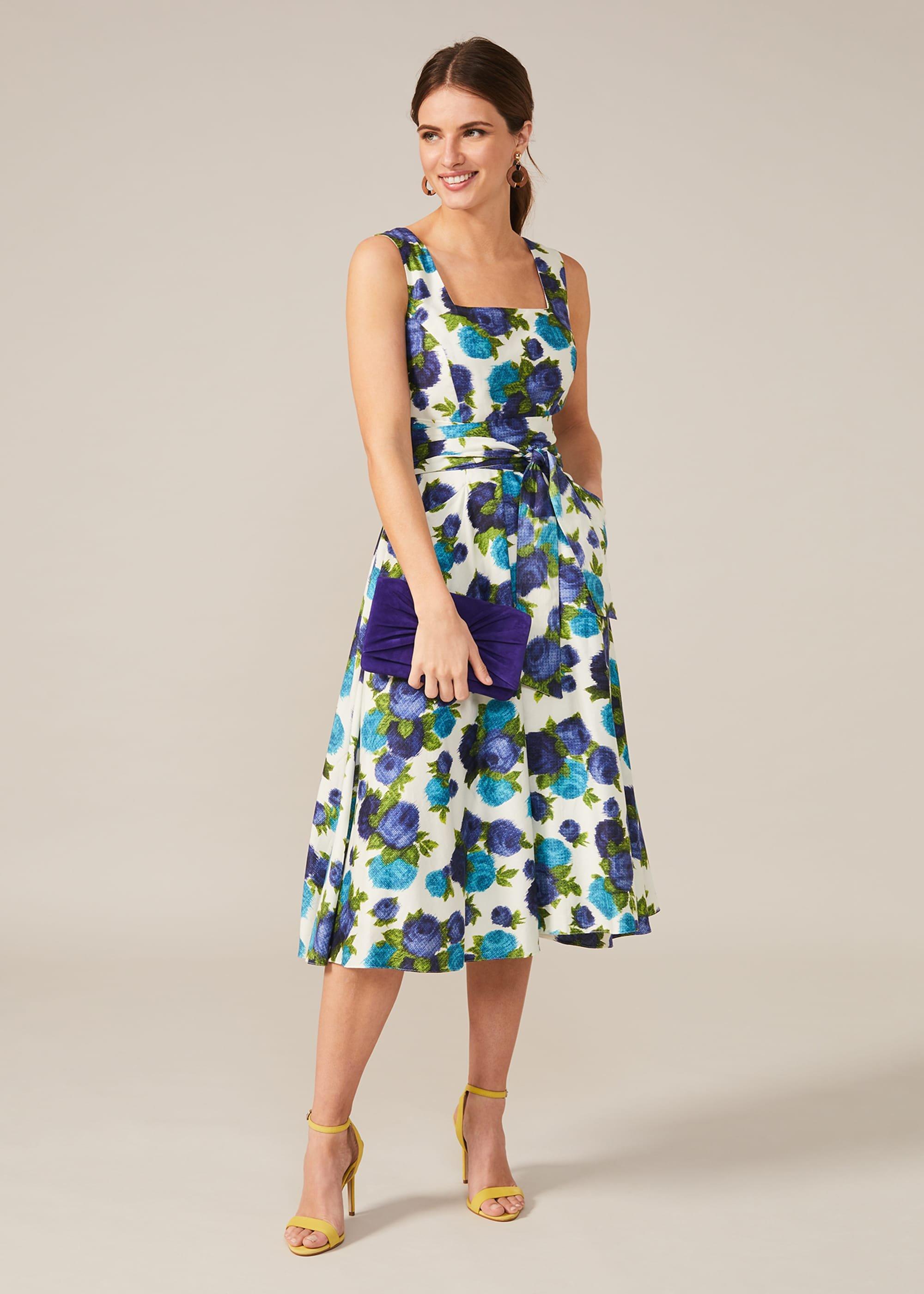 Janetta Rose Heritage Print Dress