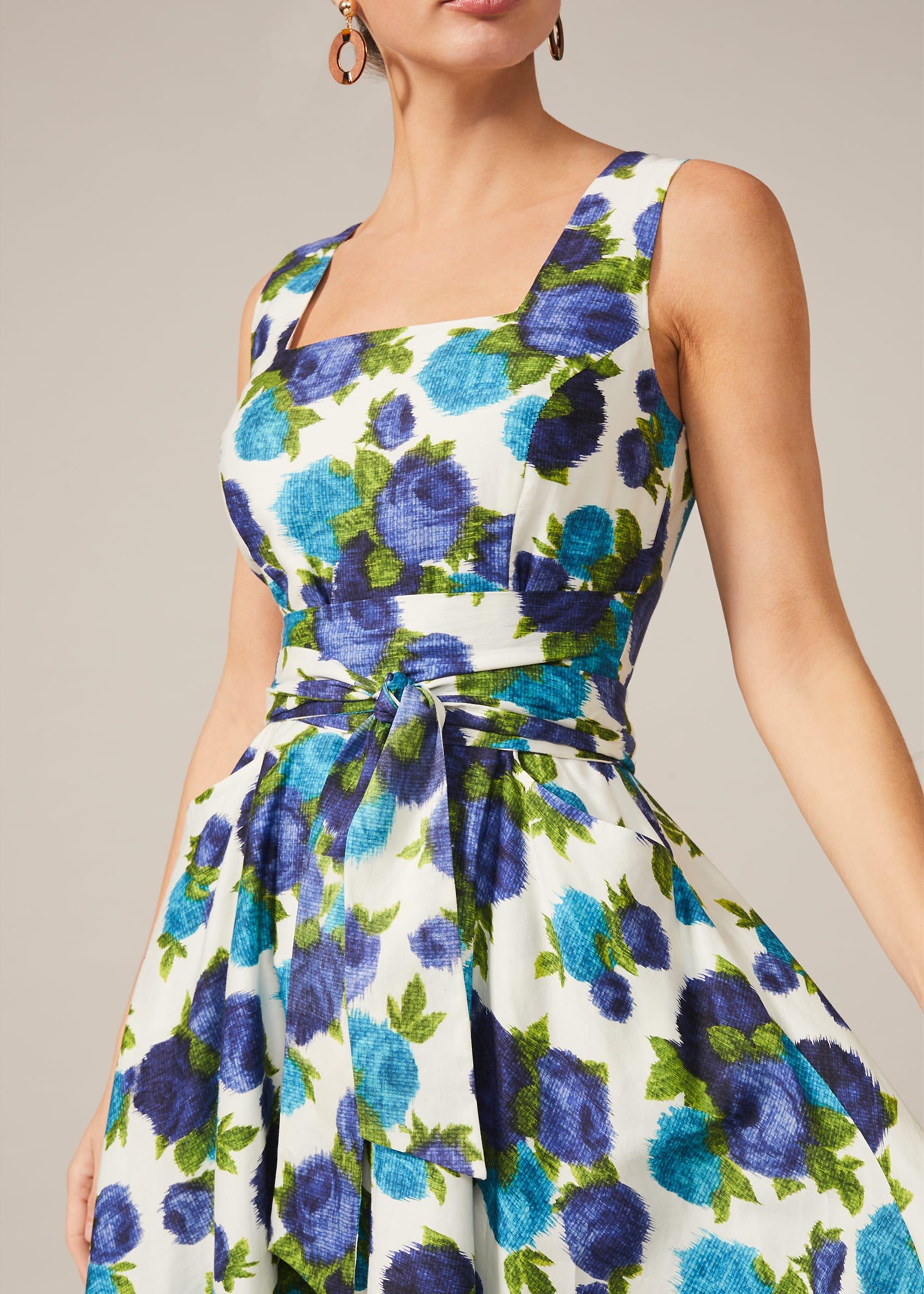 Janetta Rose Heritage Print Dress