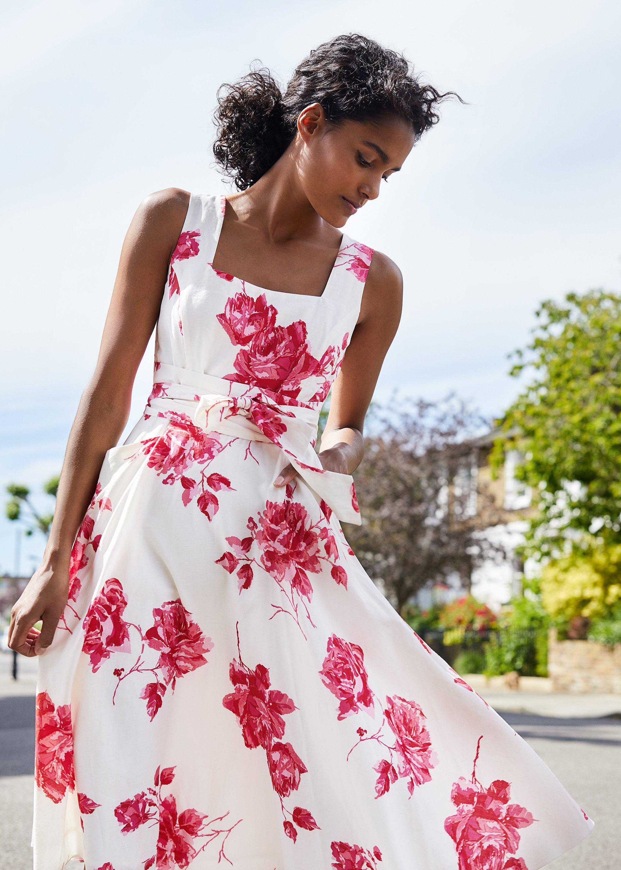 Elfrida Rose Heritage Print Dress