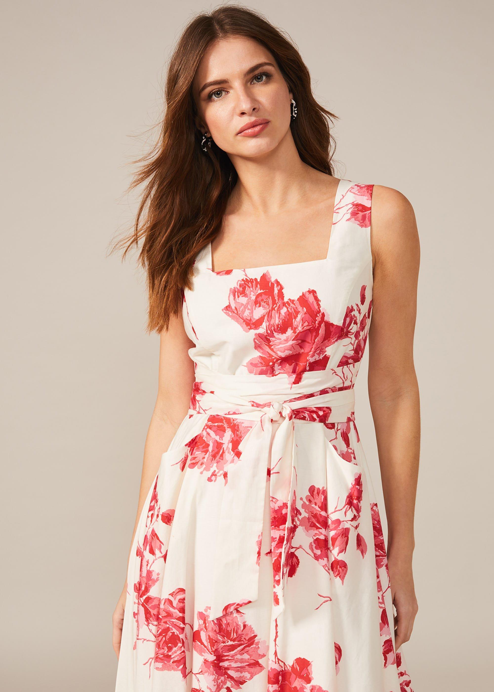 Elfrida Rose Heritage Print Dress