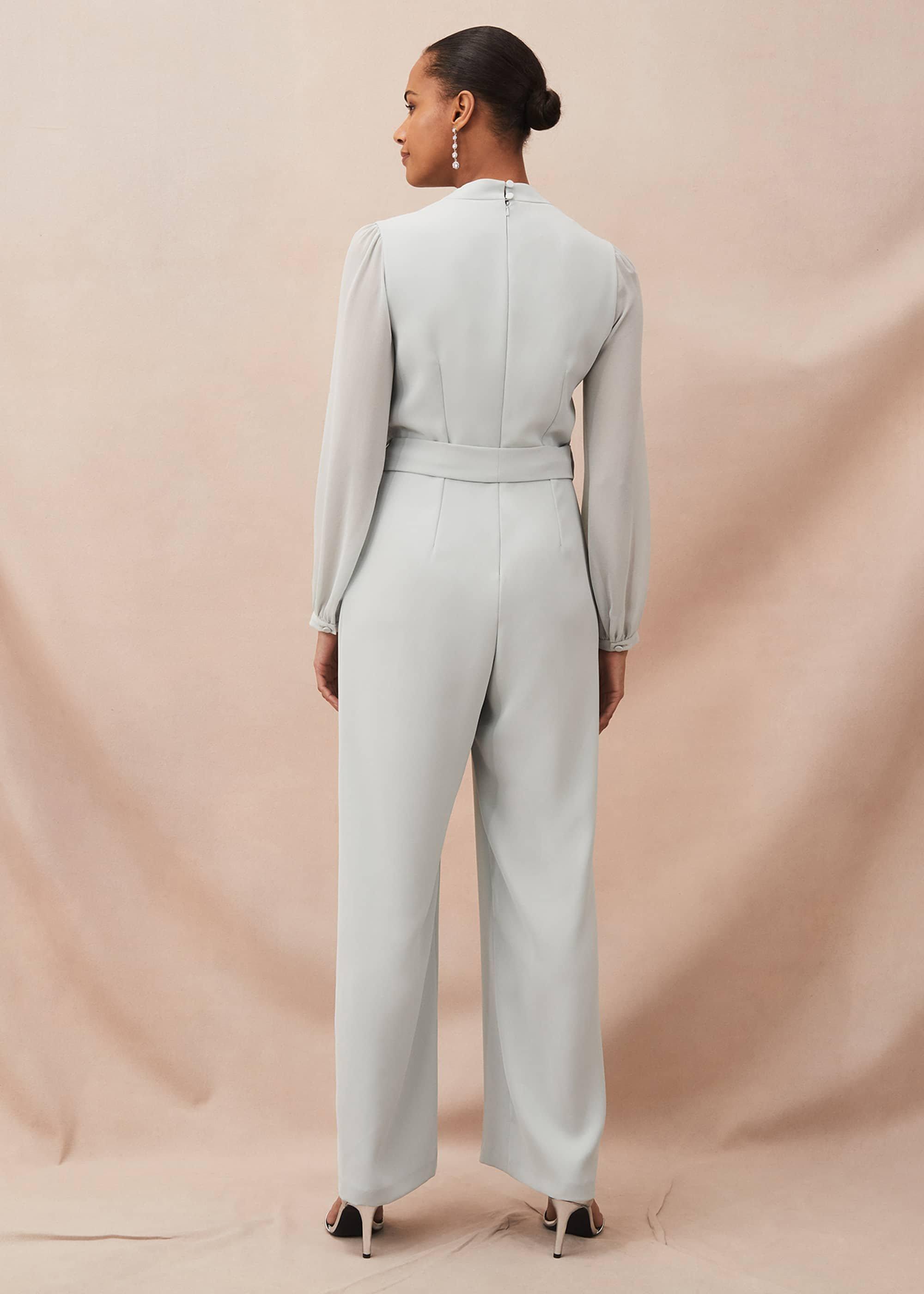 Audrey Blouson Sleeve Jumpsuit