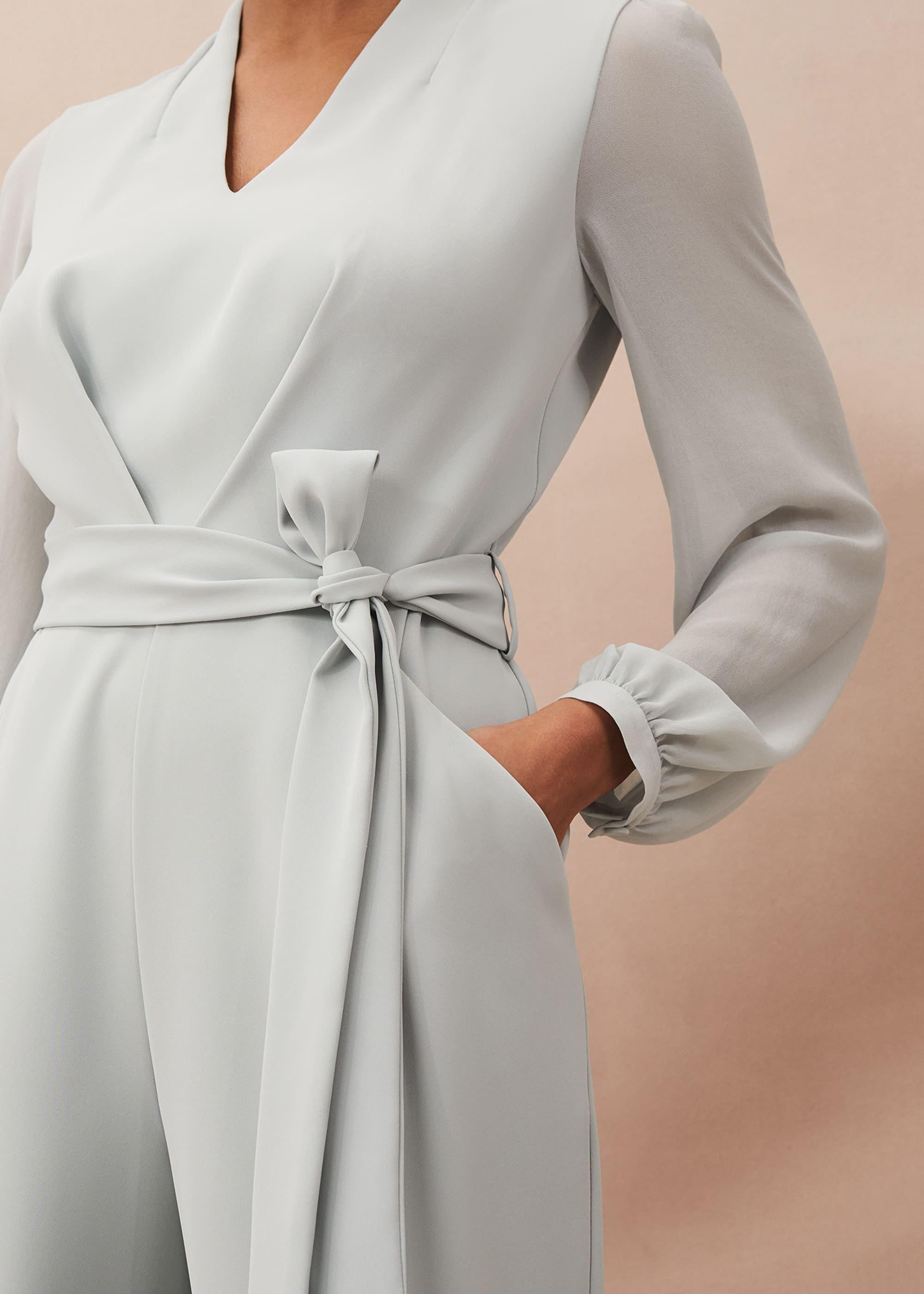 Audrey Blouson Sleeve Jumpsuit