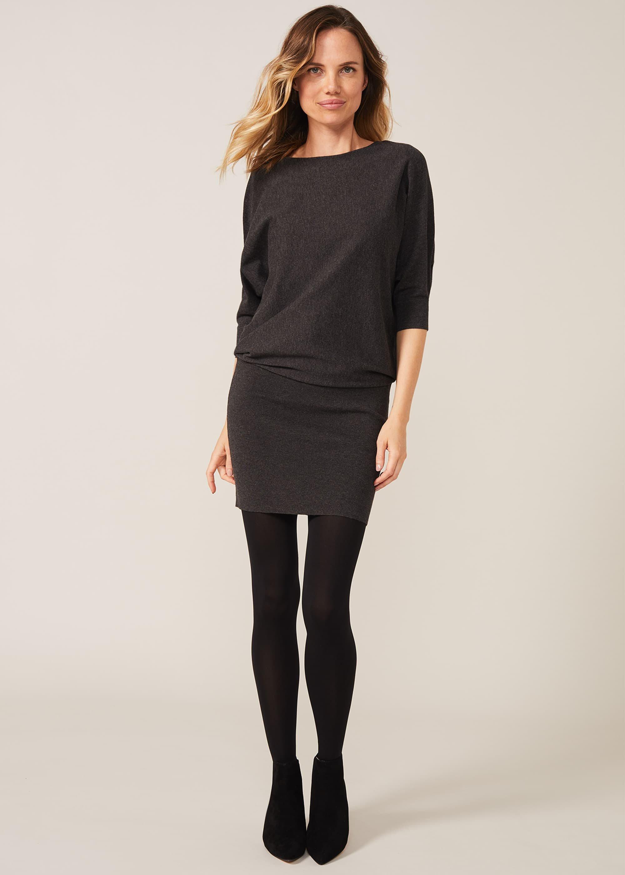 Becca Batwing Knitted Dress