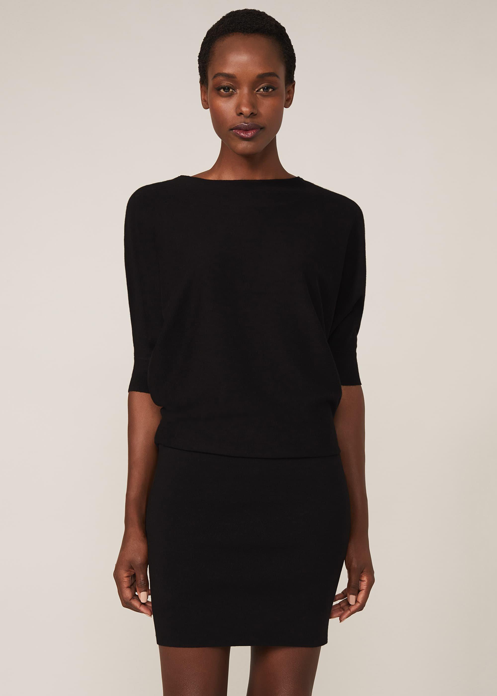 Becca Batwing Knitted Dress