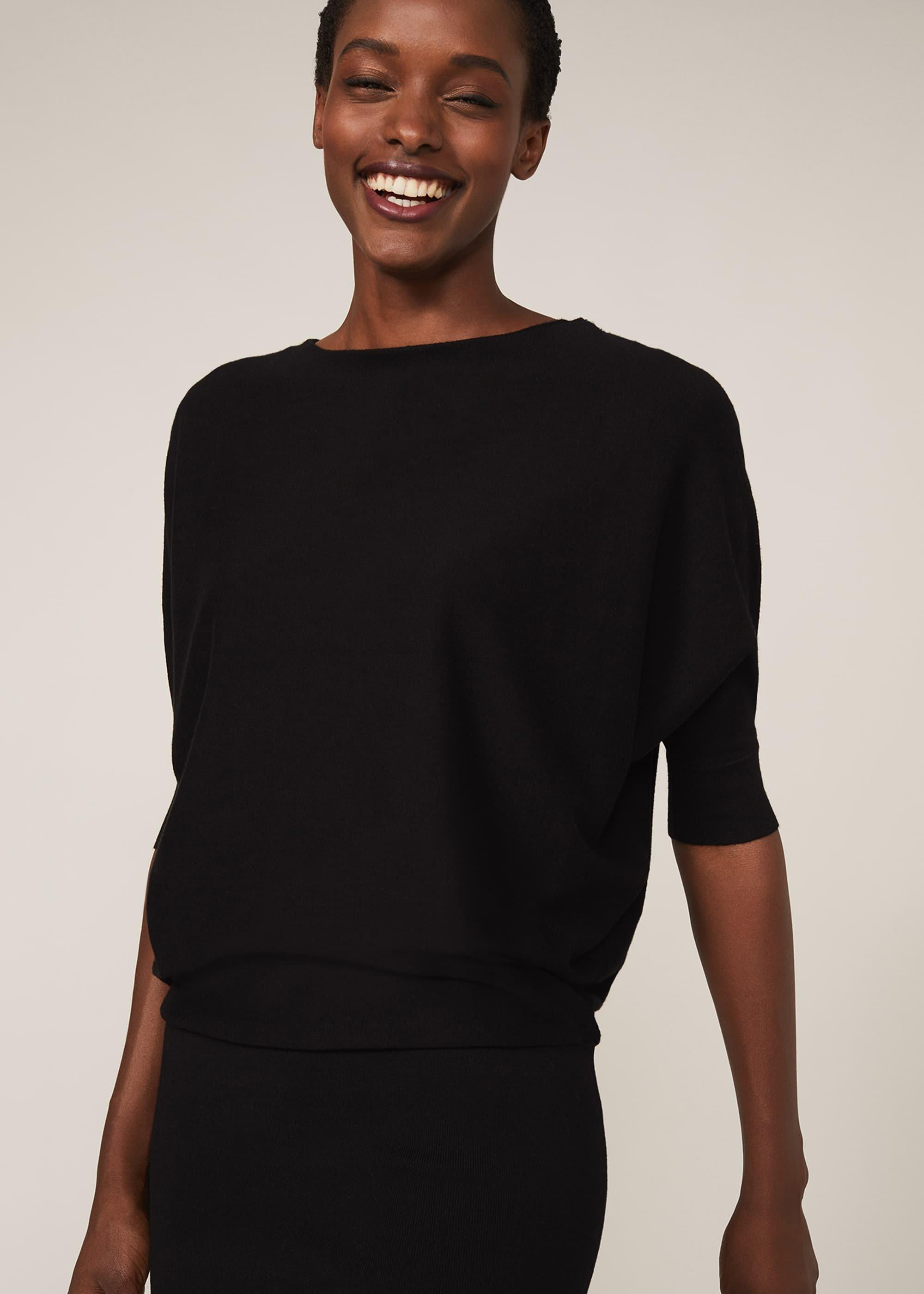 Becca Batwing Knitted Dress