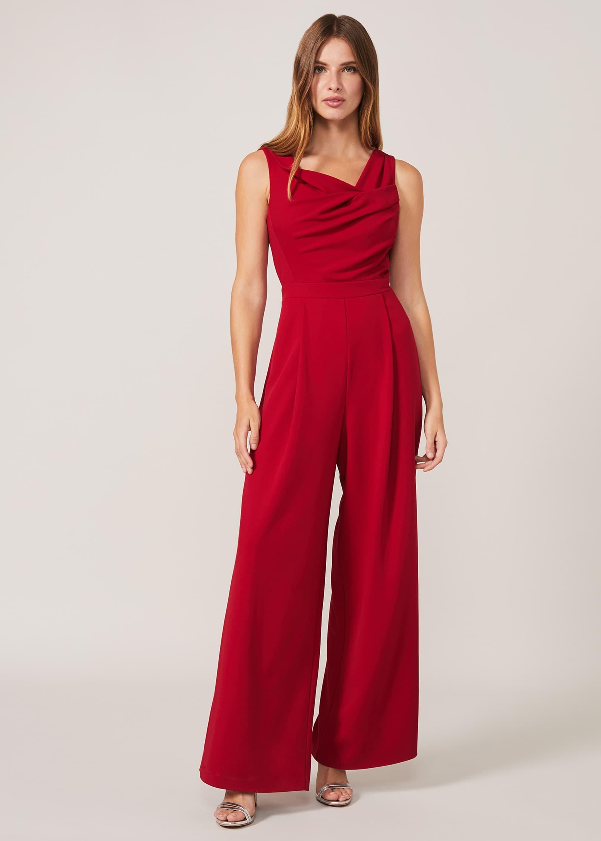 Preeta Asymmetric Neckline Jumpsuit