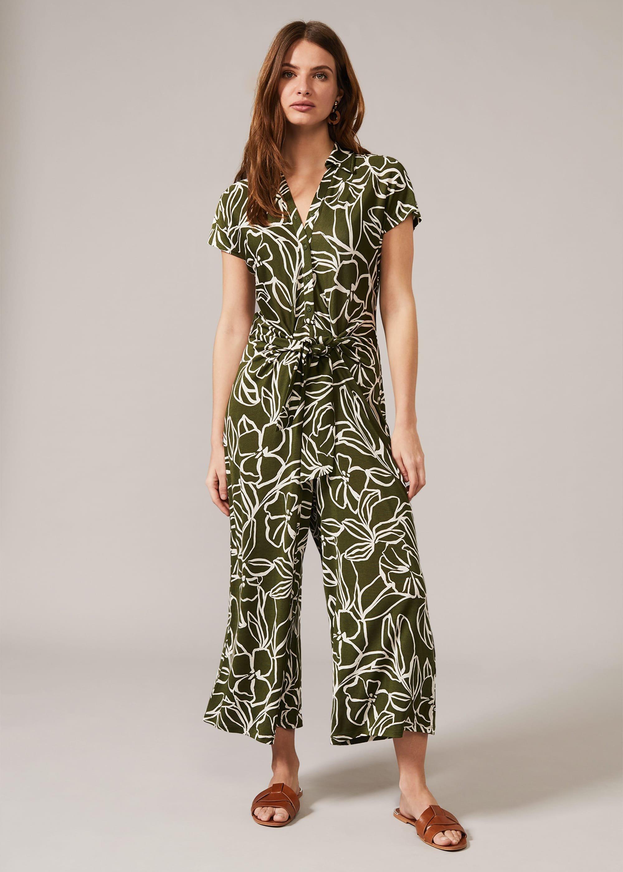 Sierra Floral Wide Leg Jumpsuit
