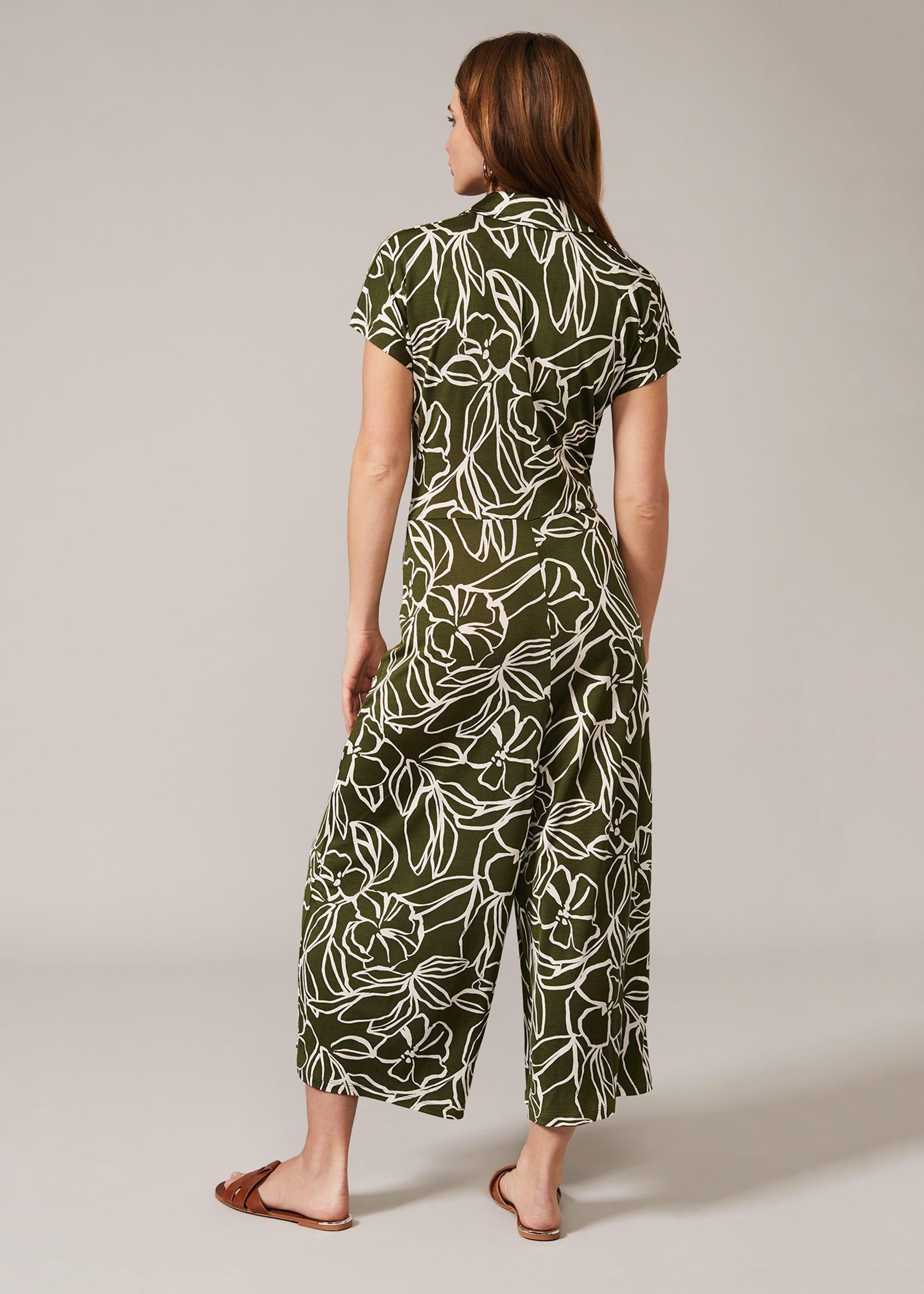 Sierra Floral Wide Leg Jumpsuit