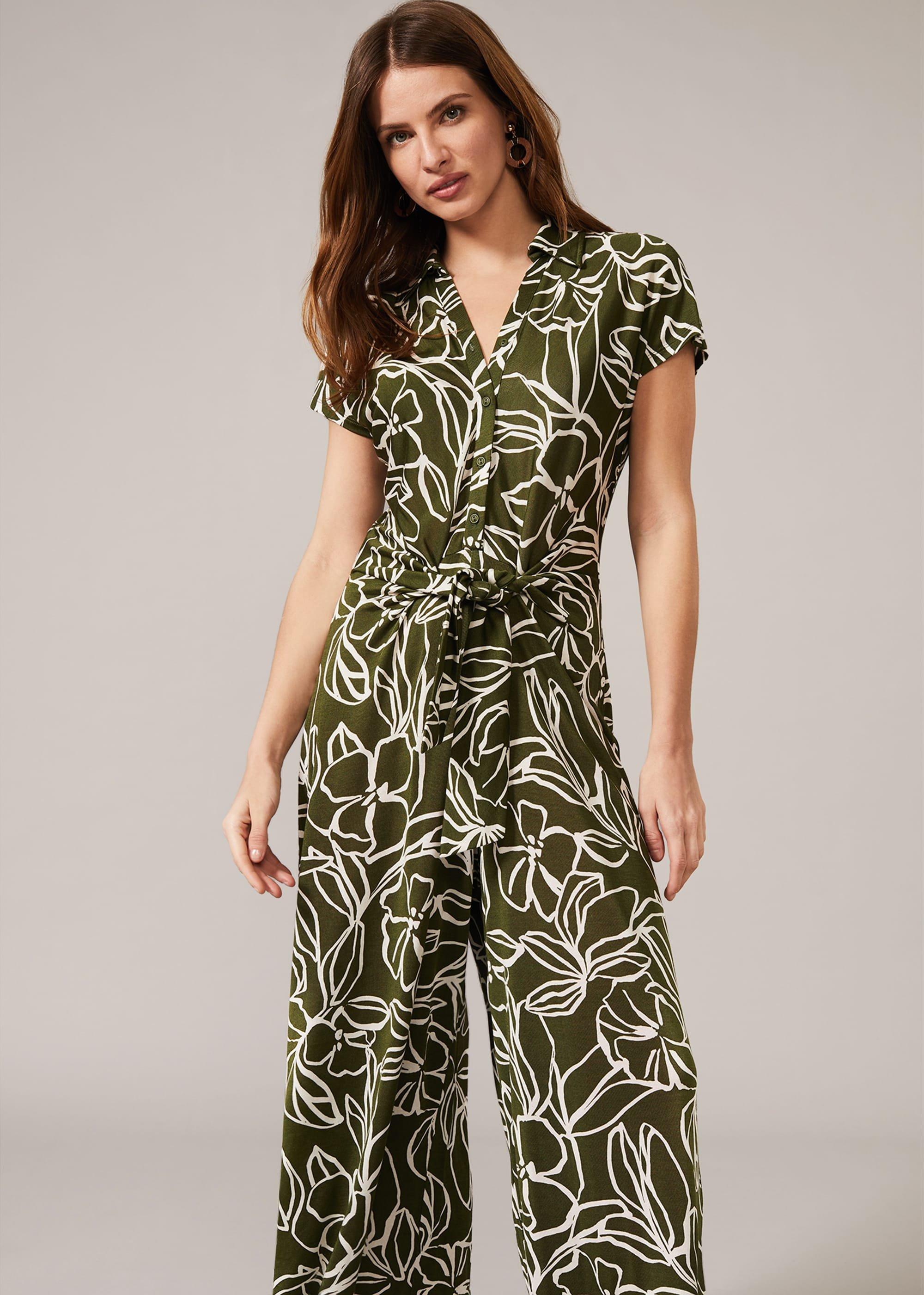 Sierra Floral Wide Leg Jumpsuit