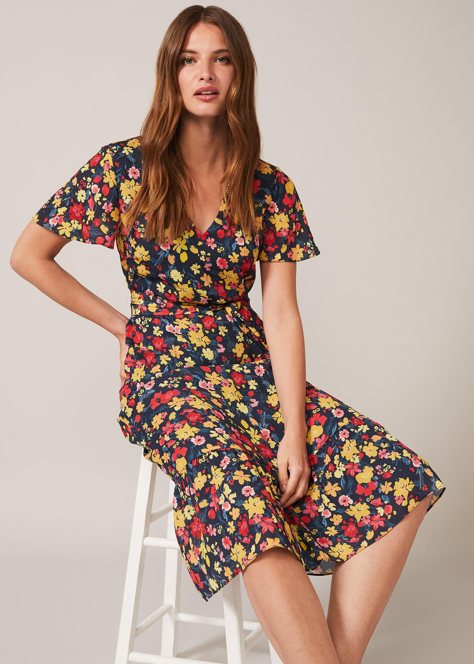 Ailee Floral Printed Dress