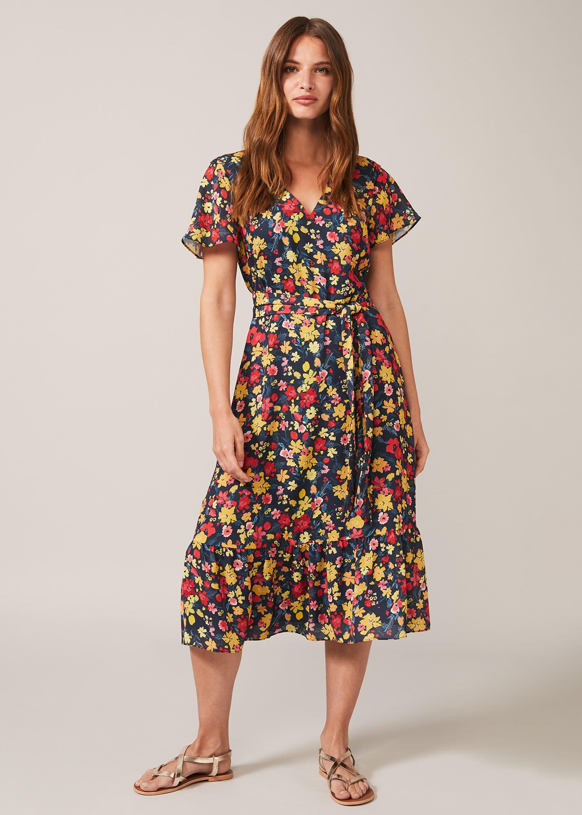 Ailee Floral Printed Dress