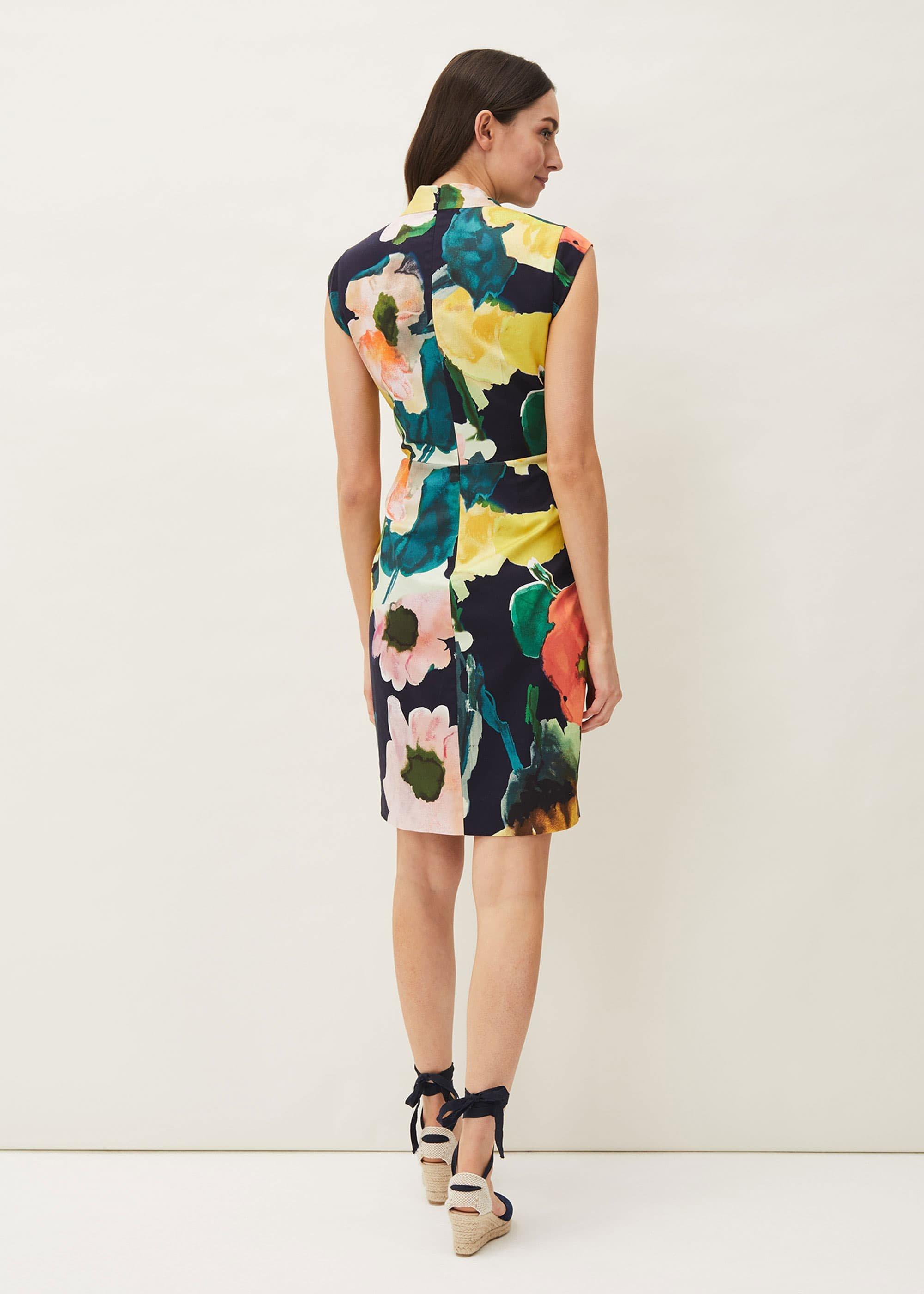 Mila Floral Fitted Dress