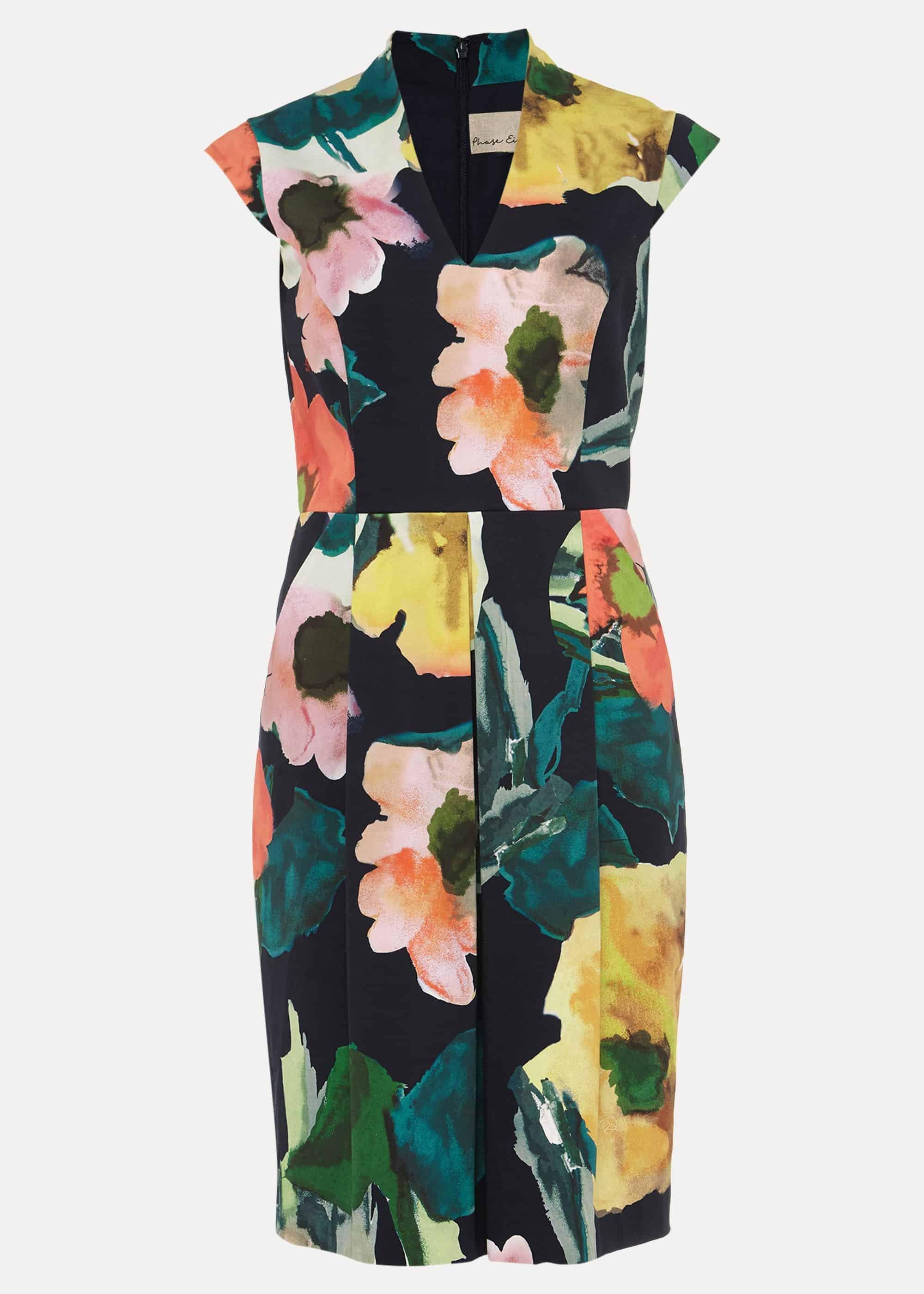 Mila Floral Fitted Dress