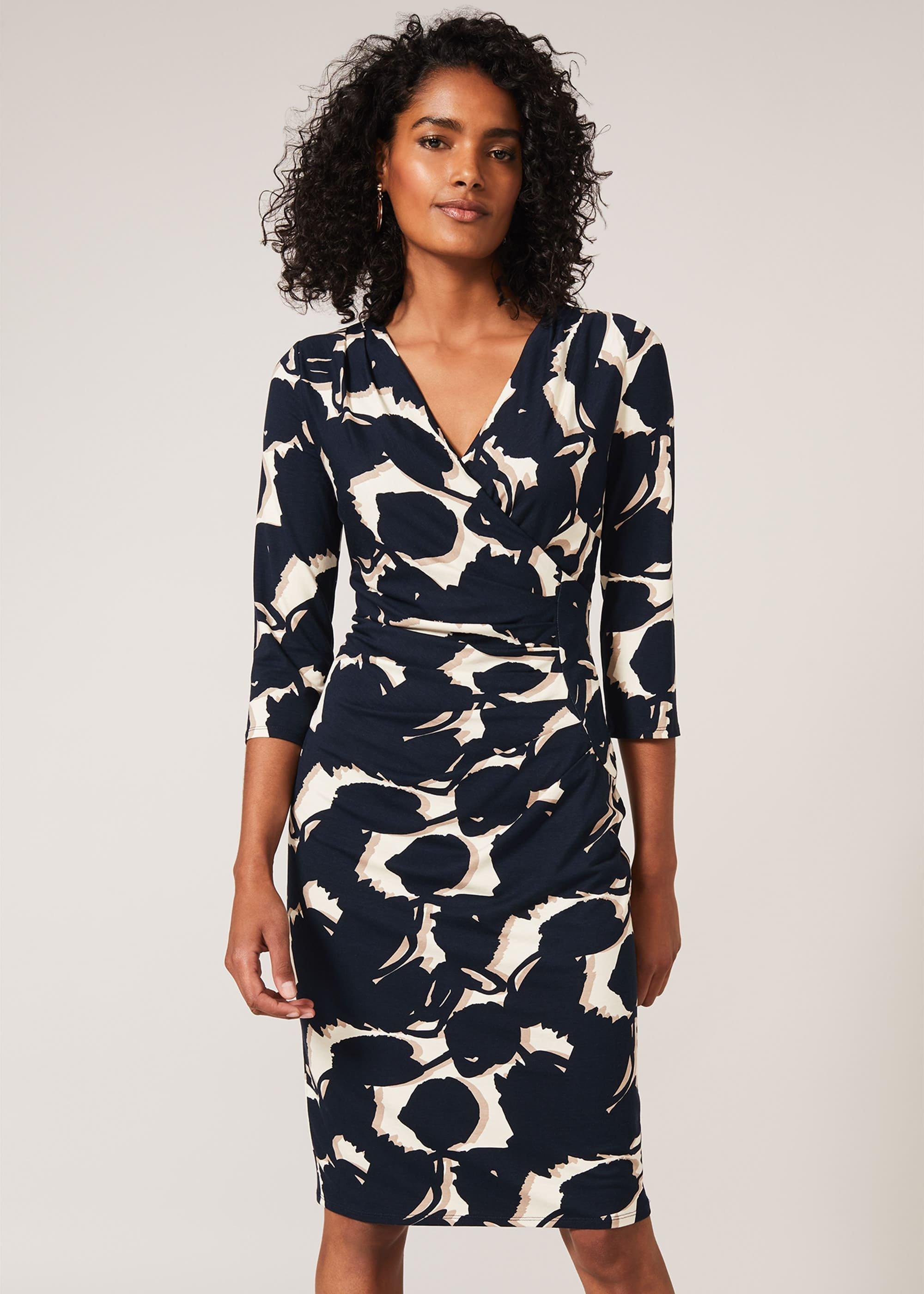 Naava Abstract Floral Dress