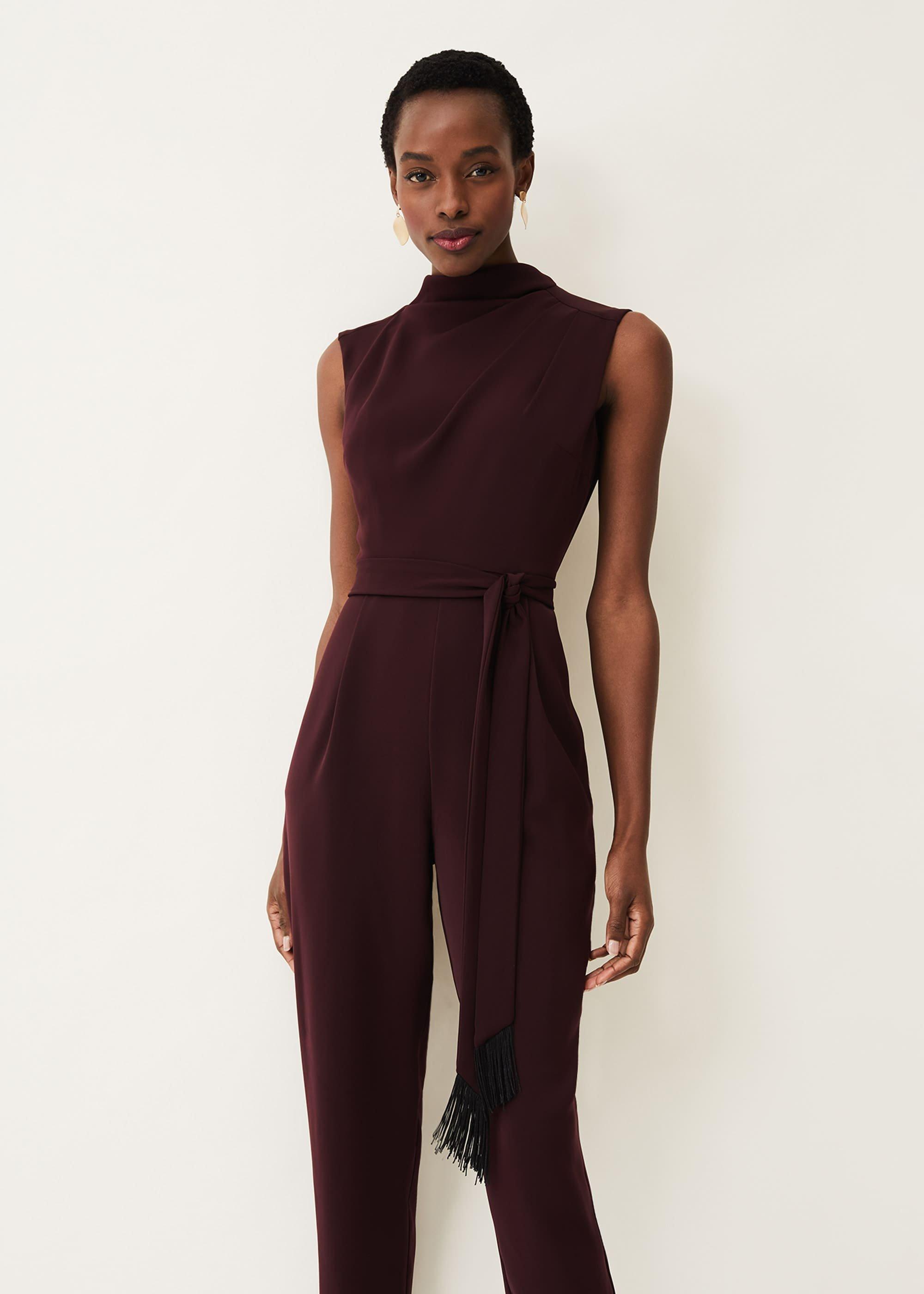 Zinnia Cowl Neck Jumpsuit