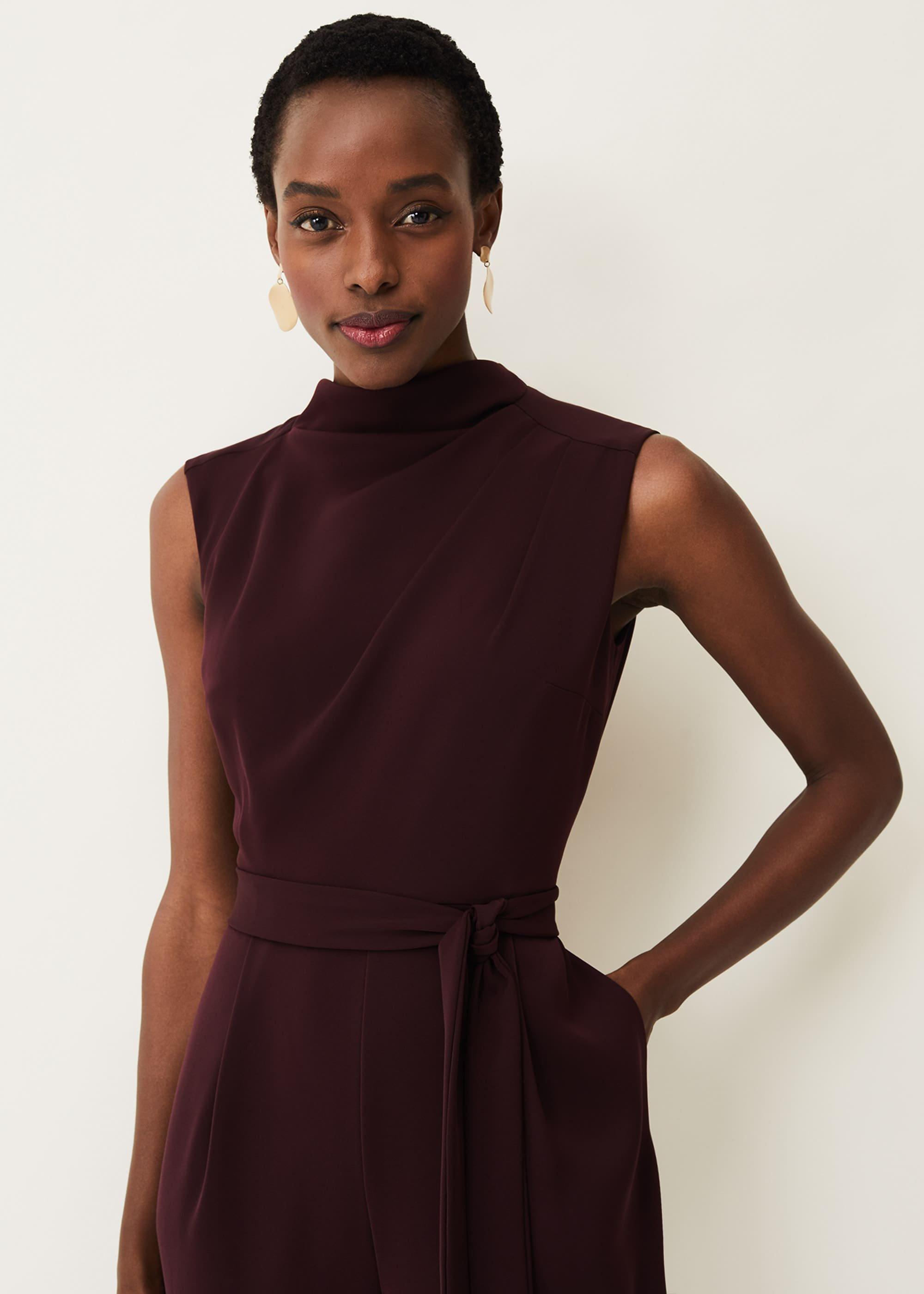 Zinnia Cowl Neck Jumpsuit