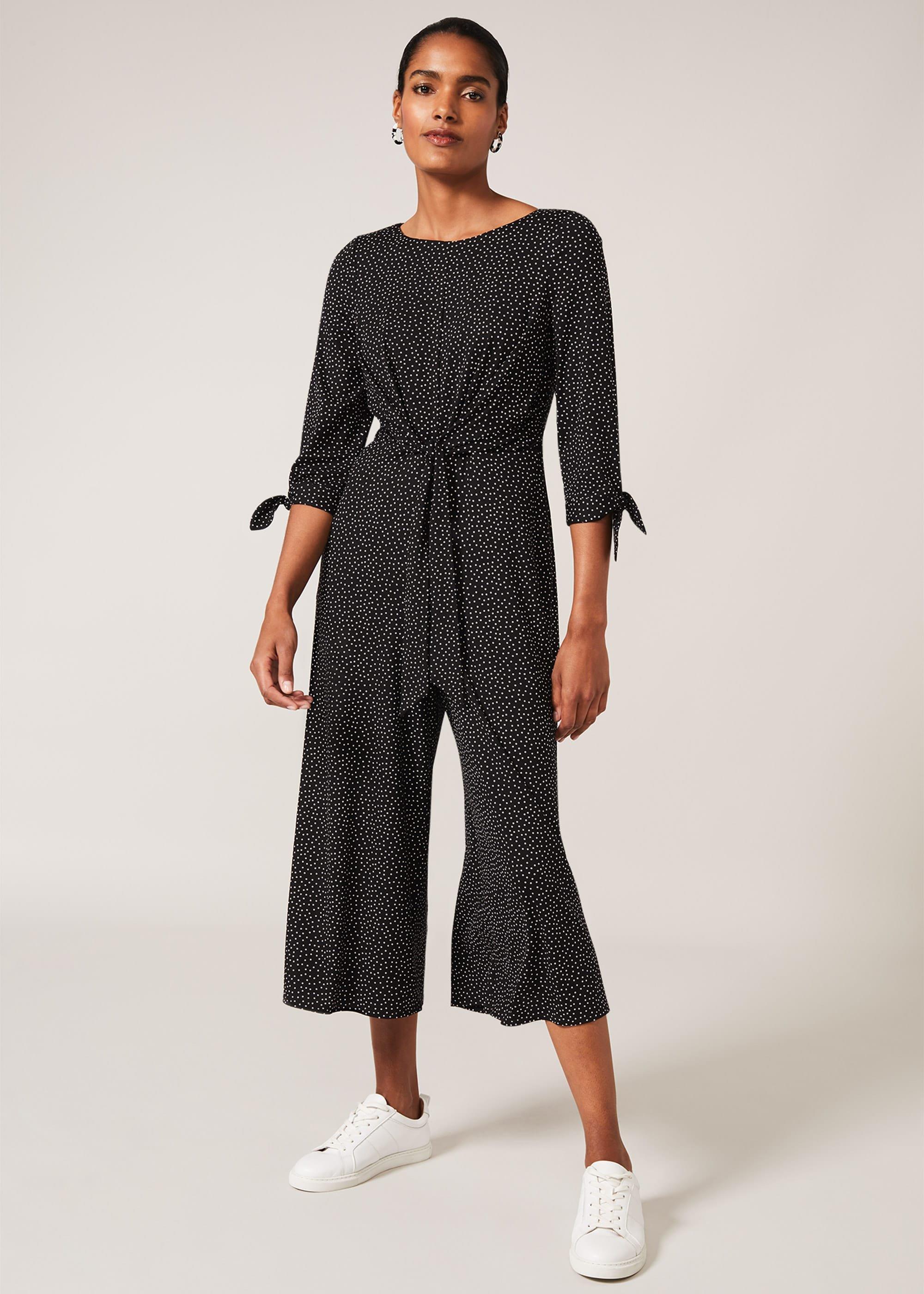 Amber Spot Print Jumpsuit