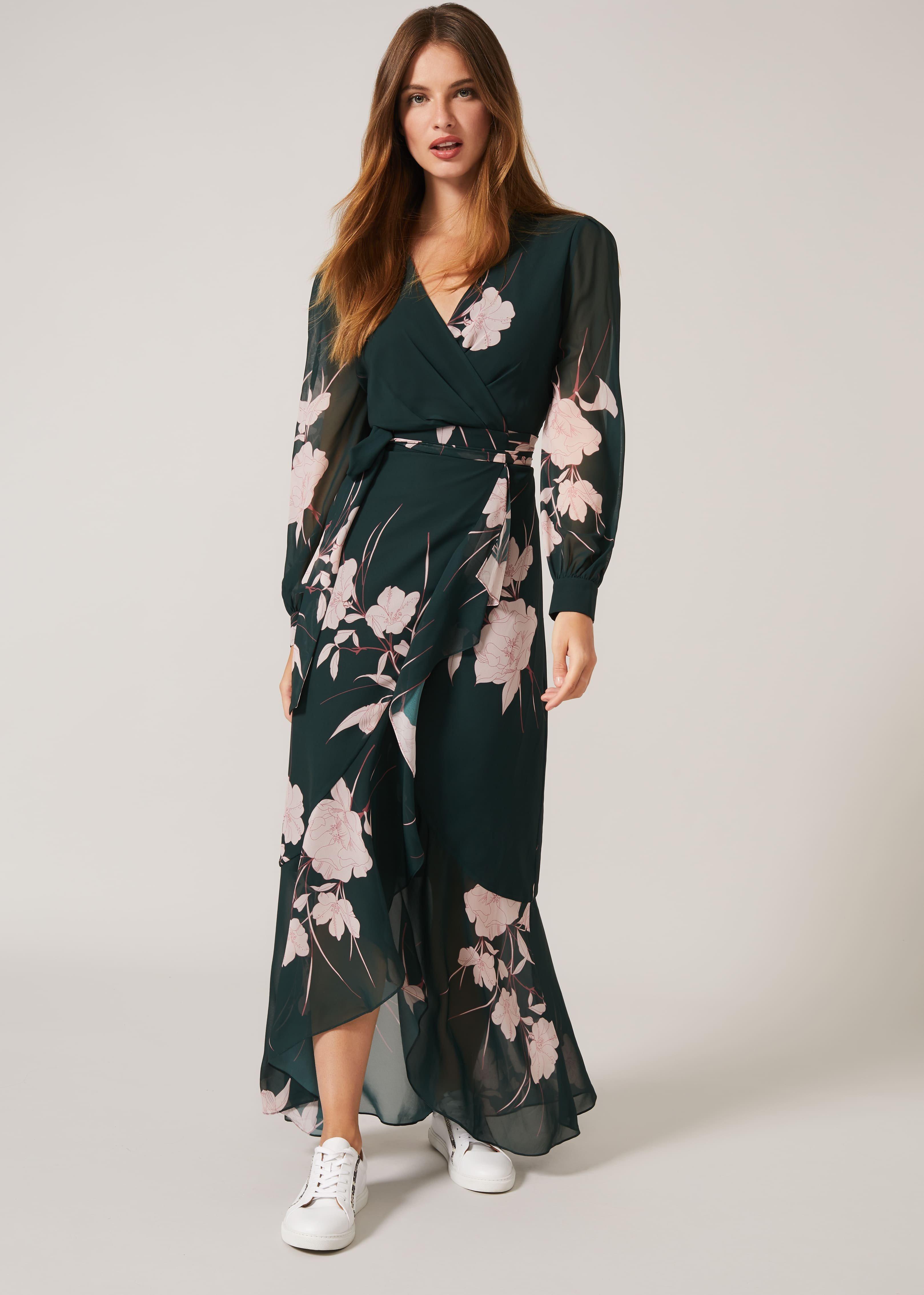 Kazumi Heritage Print Maxi Dress