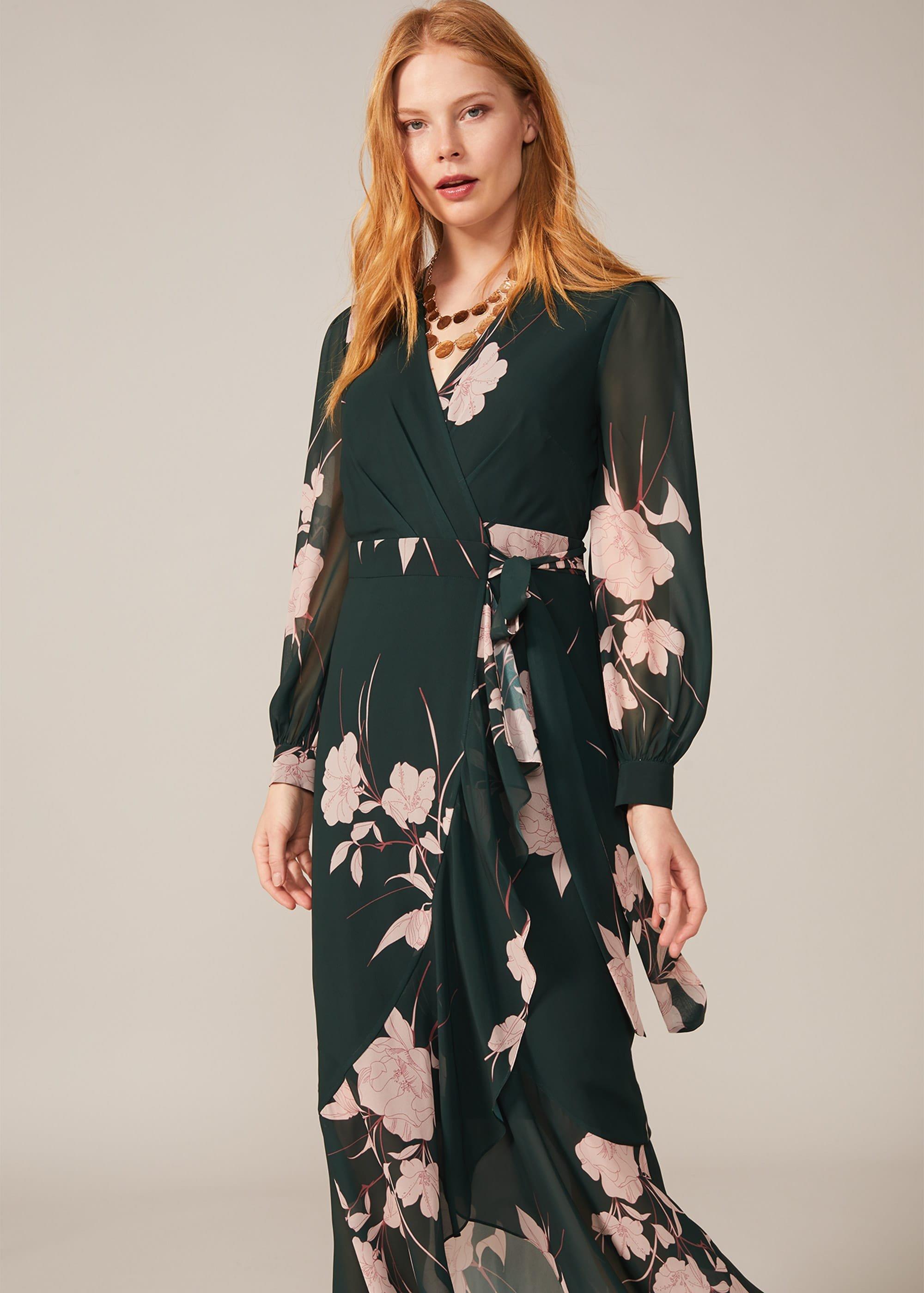 Kazumi Heritage Print Maxi Dress