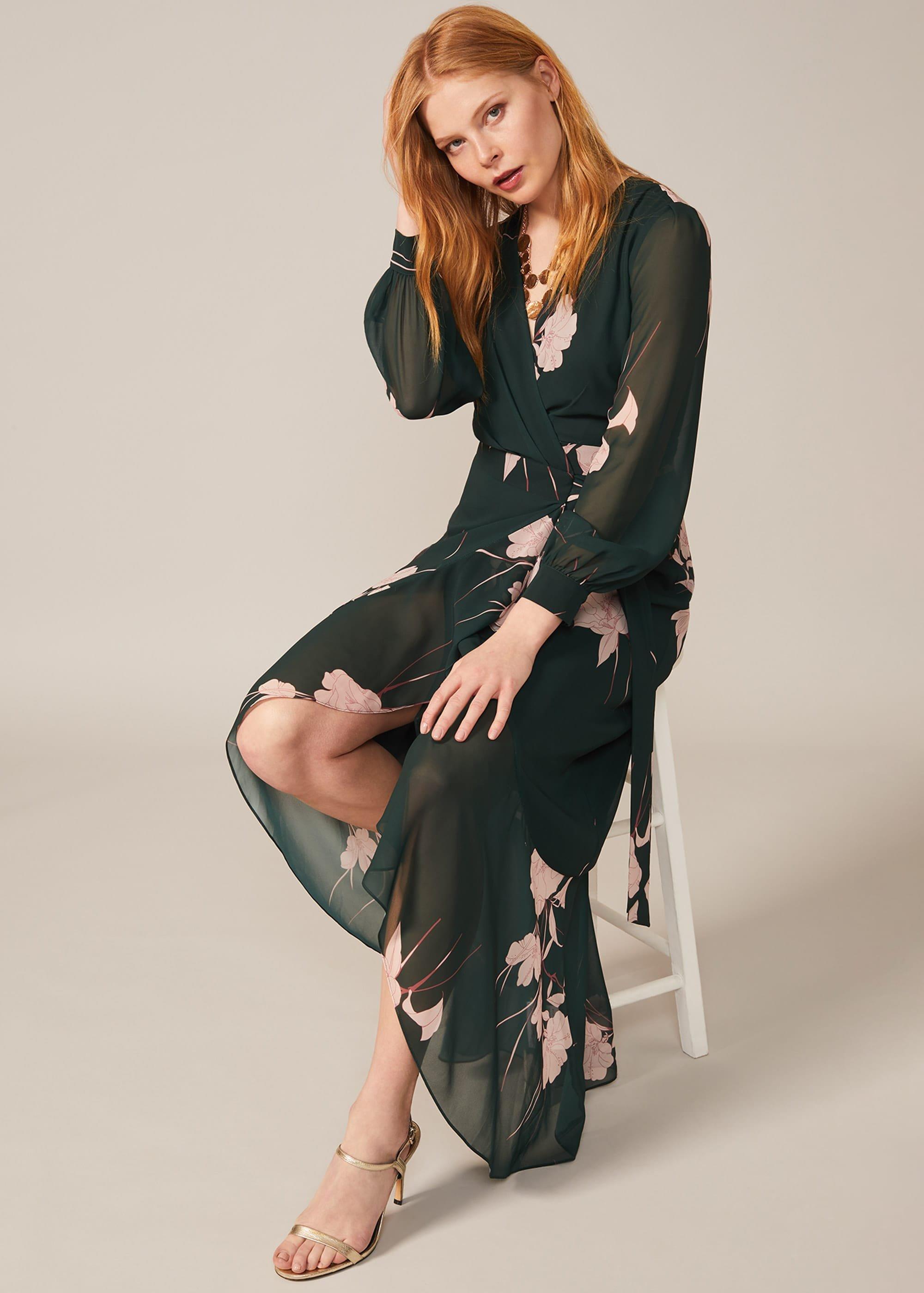 Kazumi Heritage Print Maxi Dress