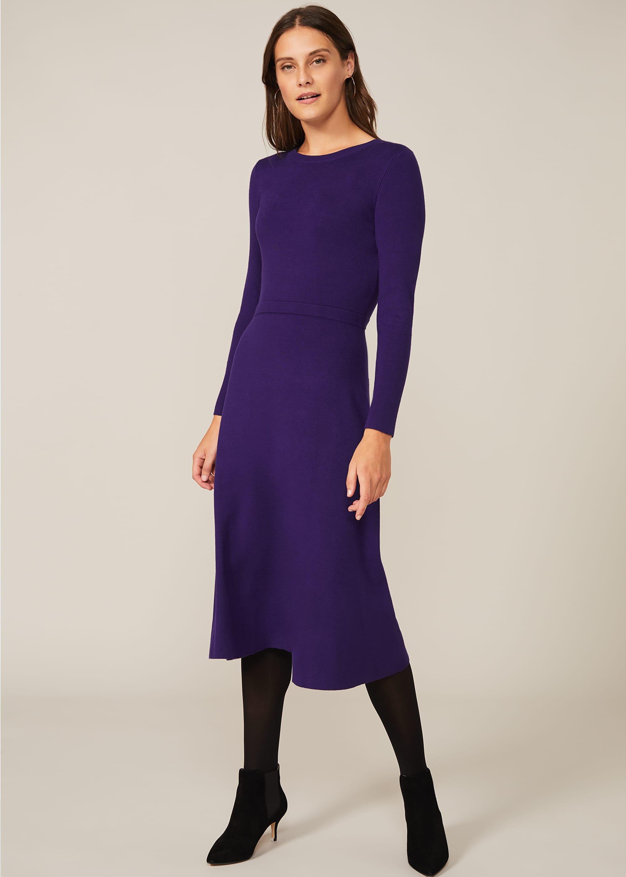 Mel Fit And Flare Midi Dress