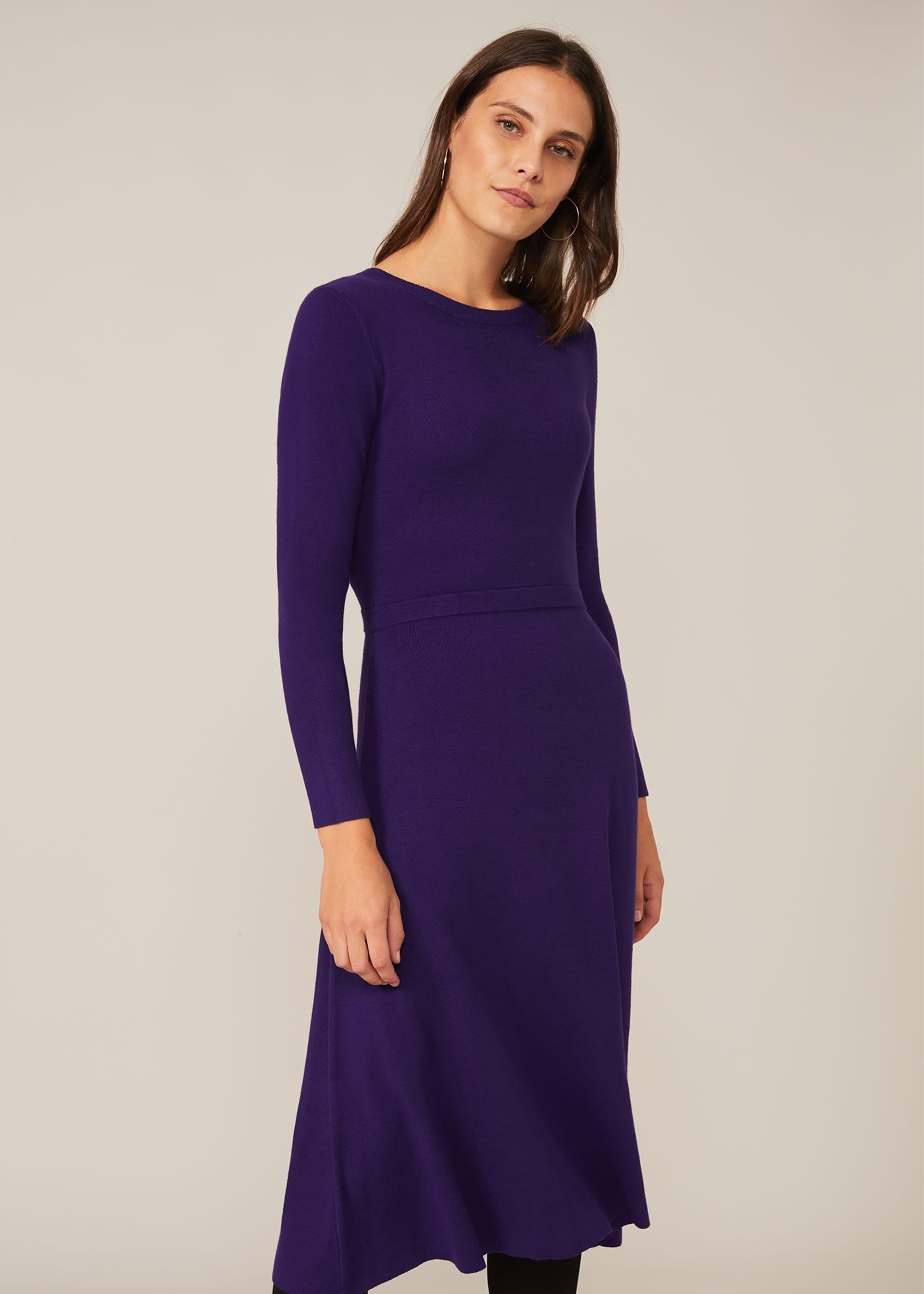 Mel Fit And Flare Midi Dress