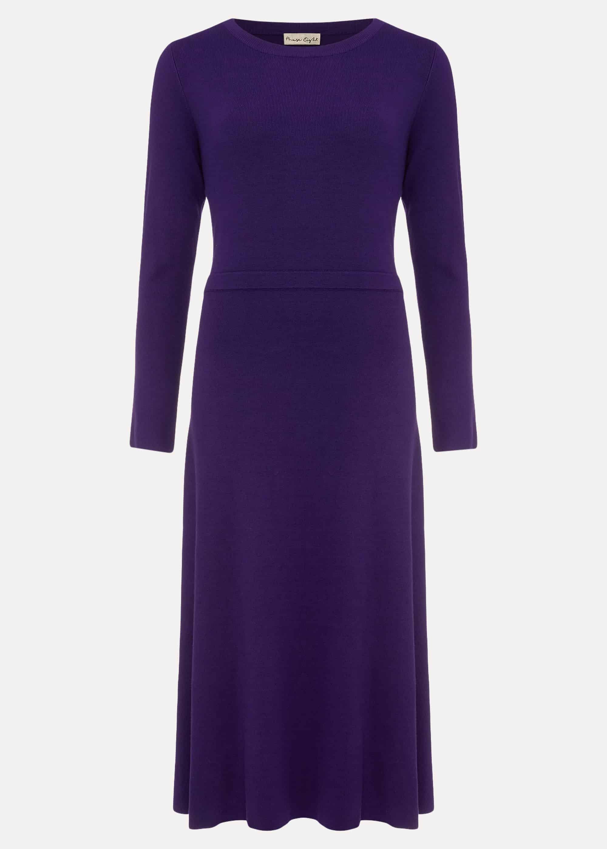 Mel Fit And Flare Midi Dress