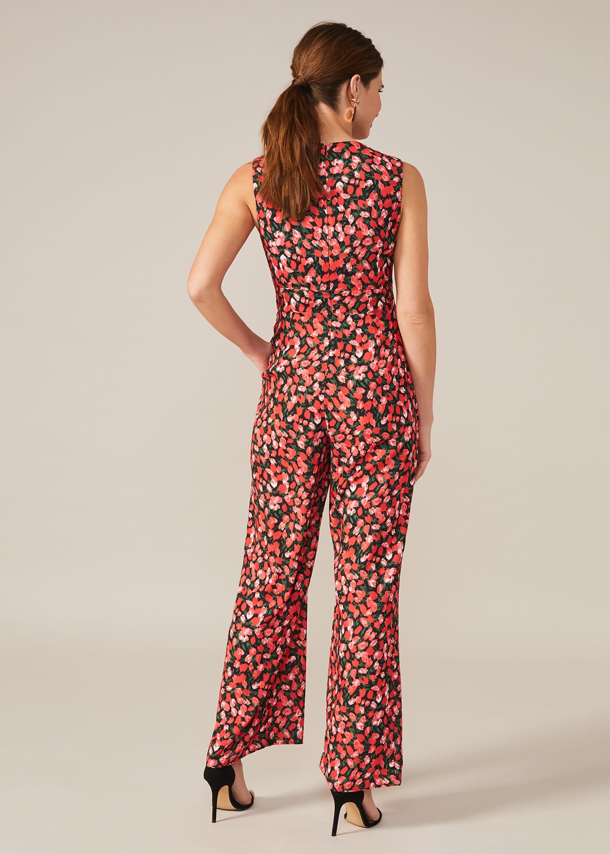 Catarina Heritage Tulip Print Jumpsuit