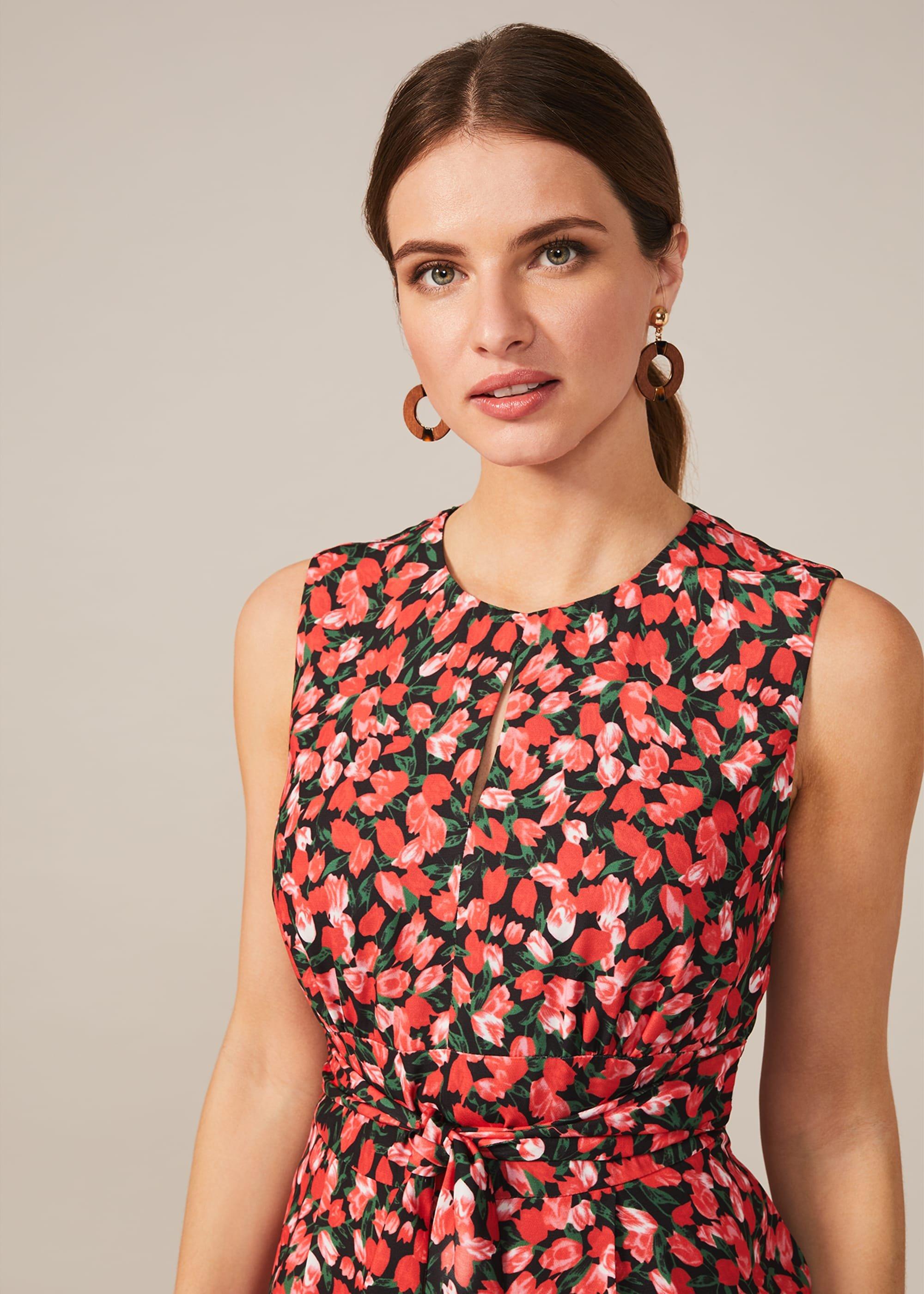 Catarina Heritage Tulip Print Jumpsuit