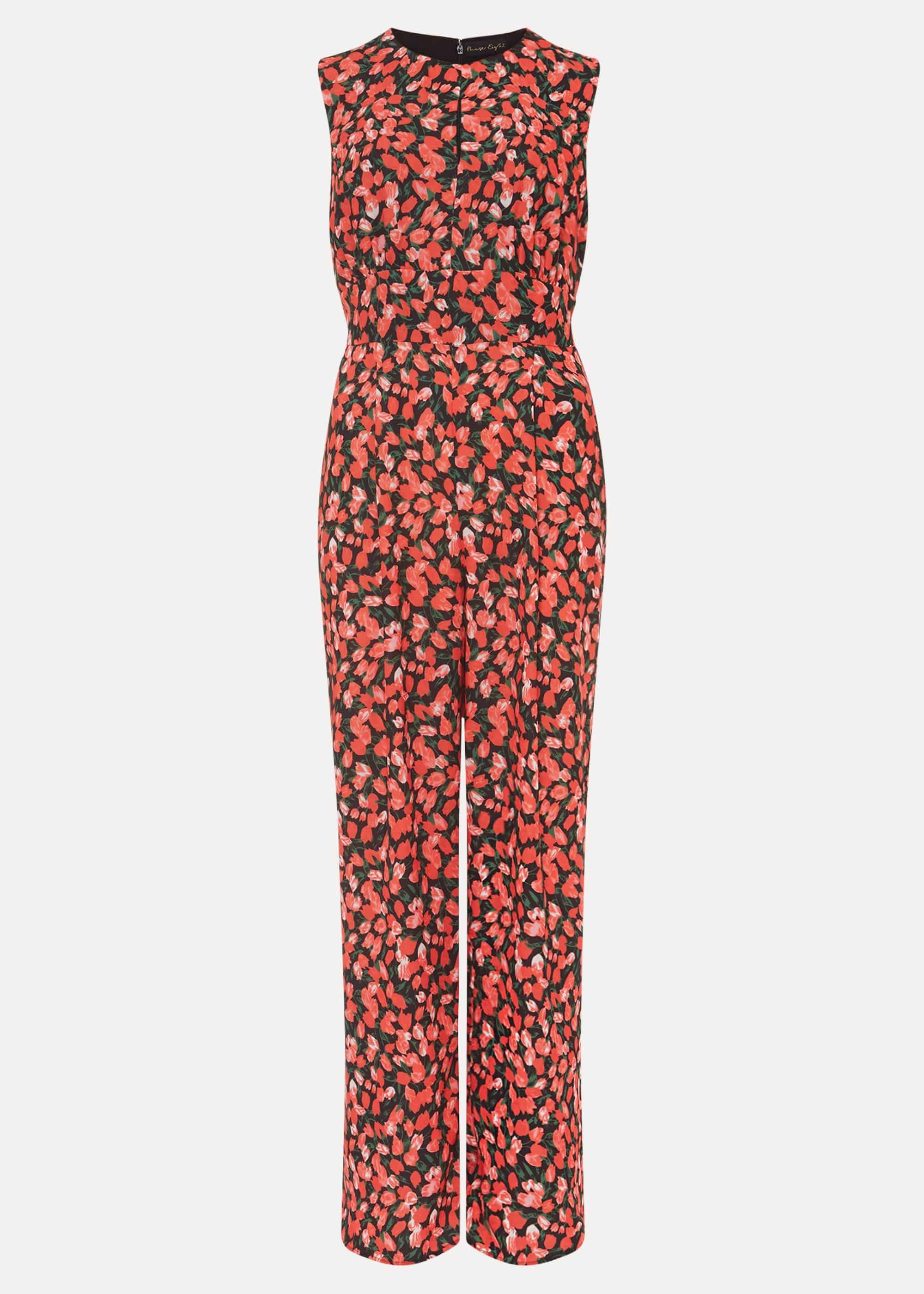 Catarina Heritage Tulip Print Jumpsuit