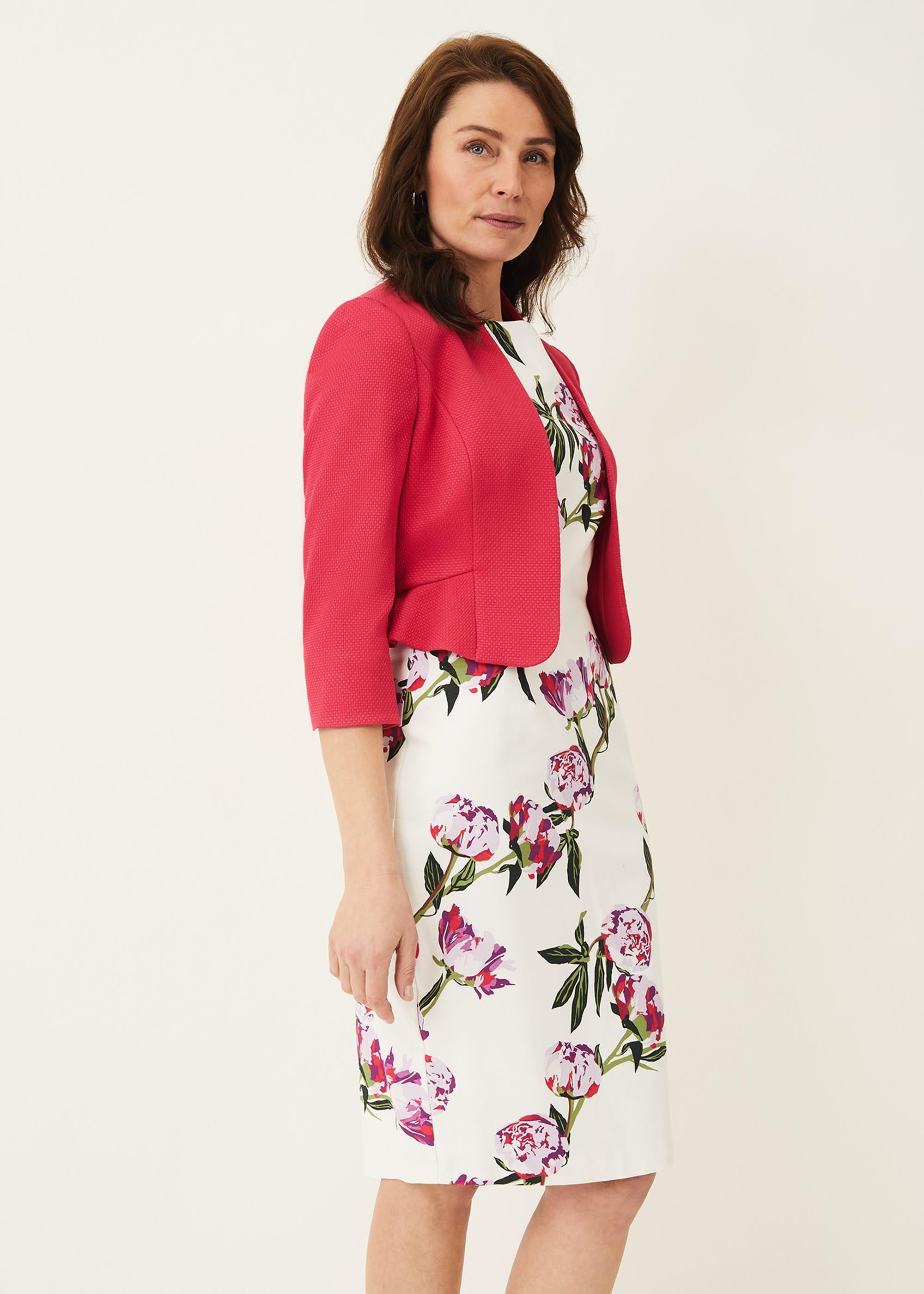 Rochella Peony Print Dress