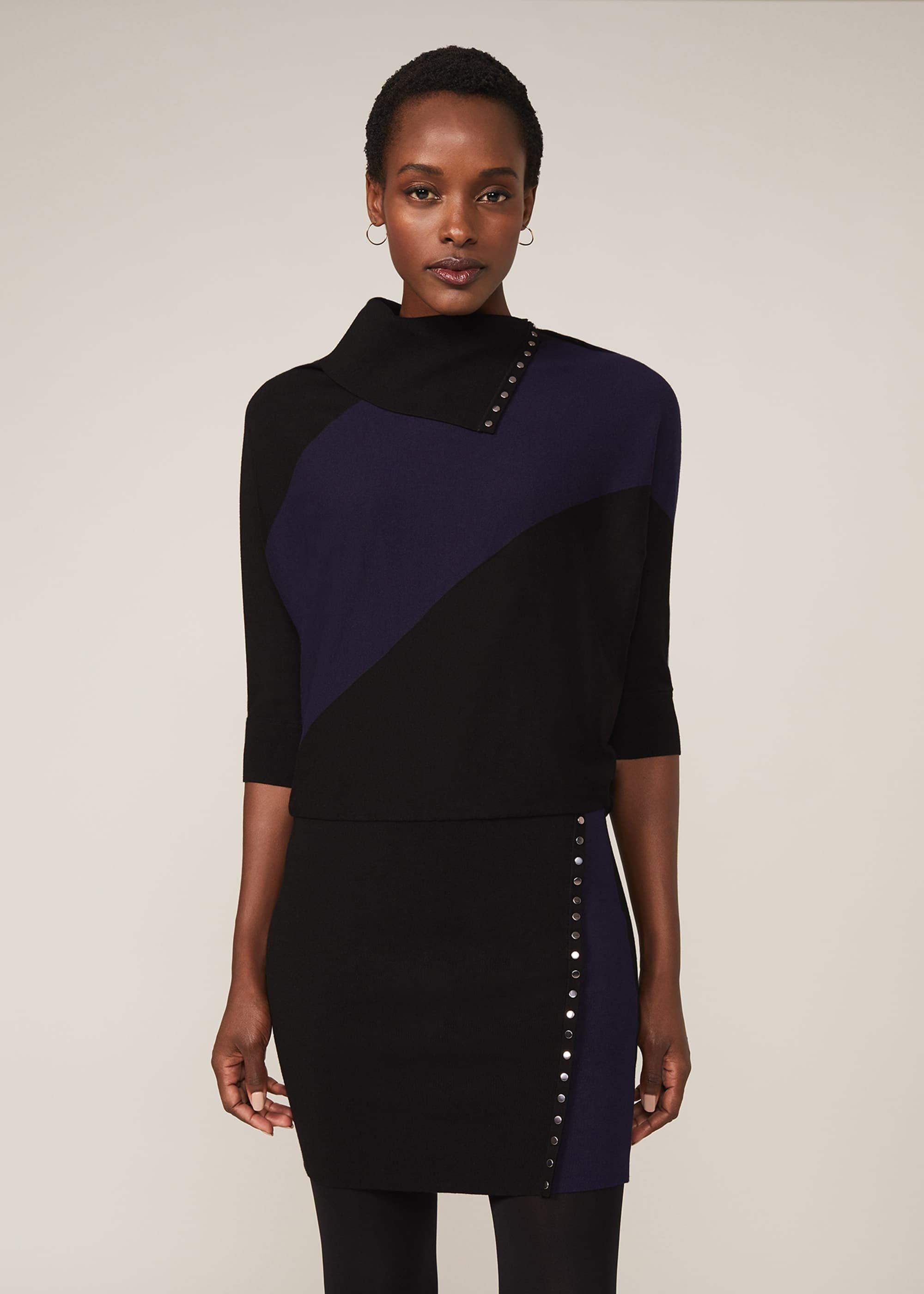 Becca Stud Colourblock Dress