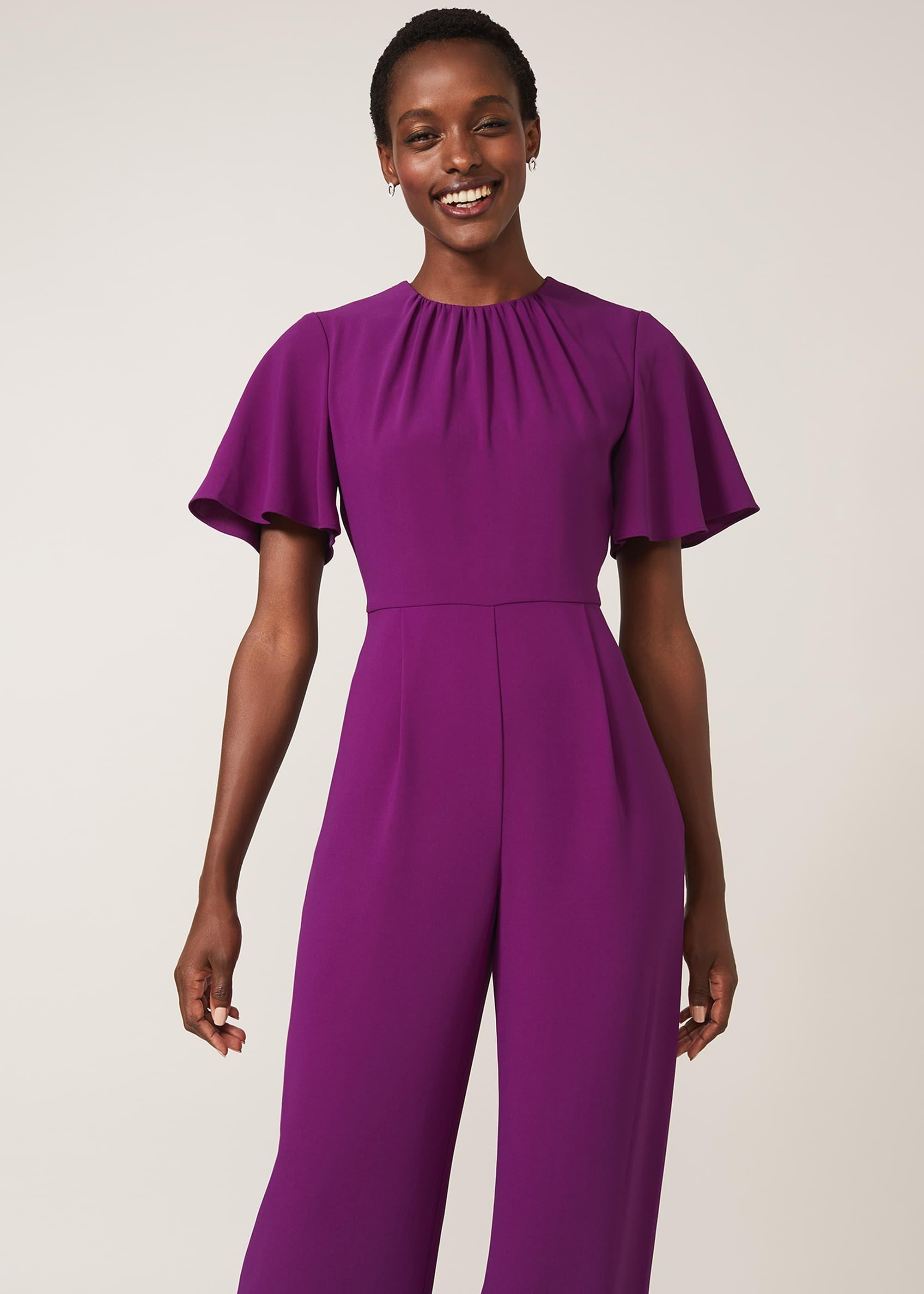 Andela Fluted Sleeve Jumpsuit